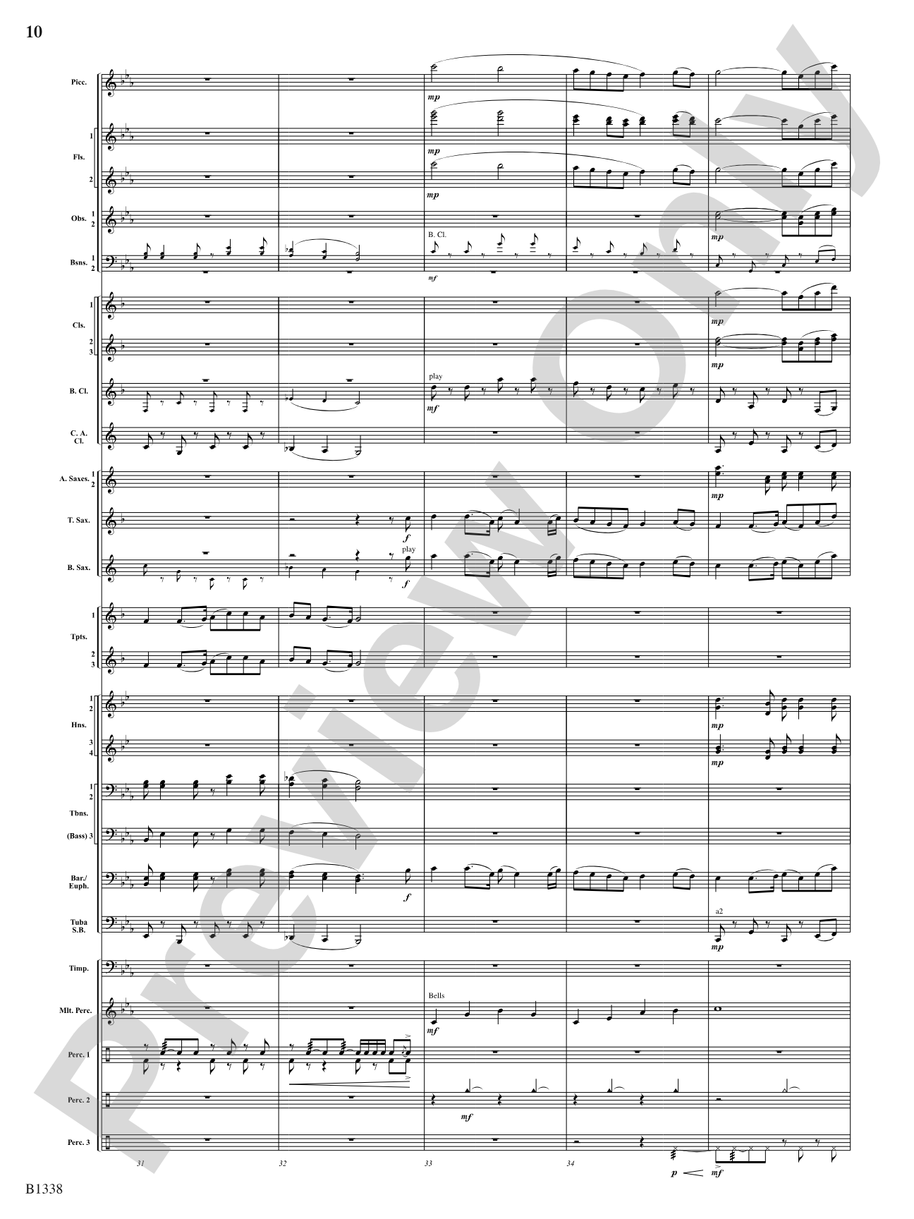 Rock Springs Saga: Concert Band Conductor Score & Parts