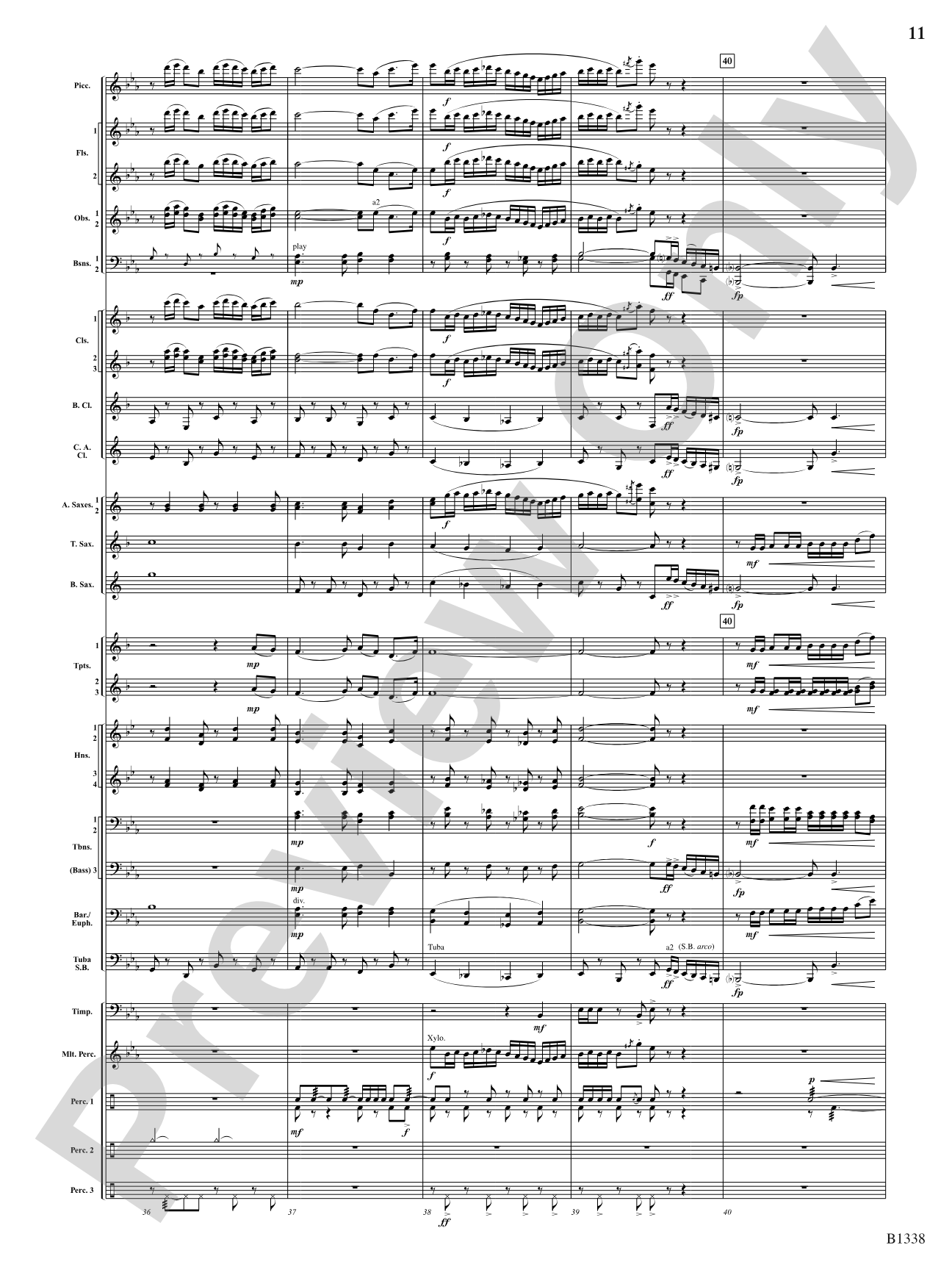 Rock Springs Saga: Concert Band Conductor Score & Parts