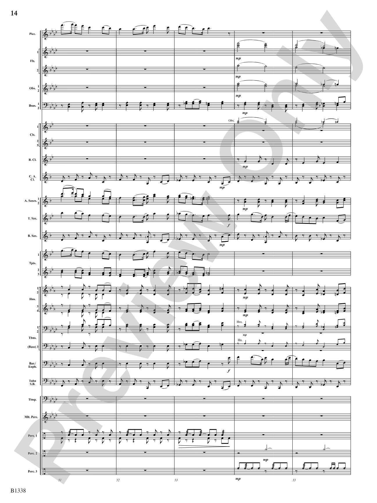 Rock Springs Saga: Concert Band Conductor Score & Parts