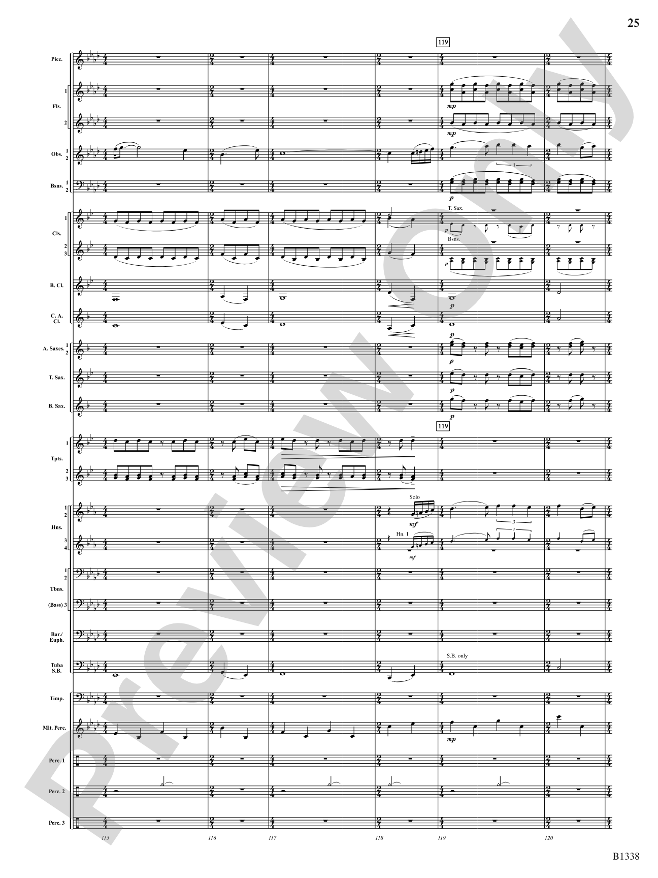 Rock Springs Saga: Concert Band Conductor Score & Parts