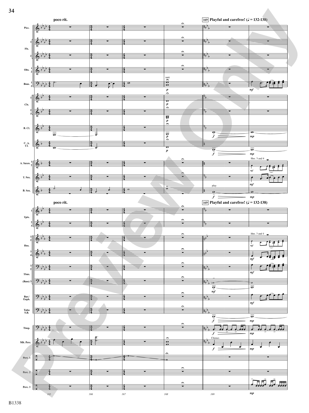 Rock Springs Saga: Concert Band Conductor Score & Parts