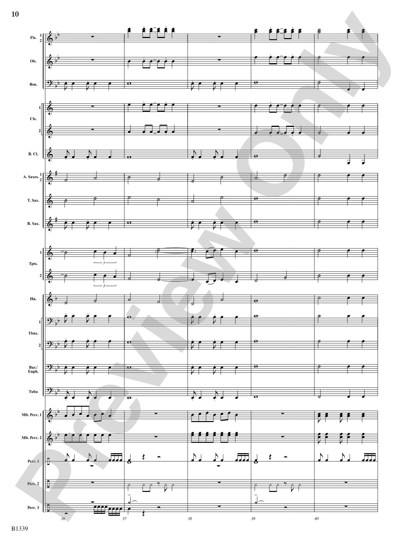 The Impossible Machine (Perpetual Motion): Concert Band Conductor Score & Parts