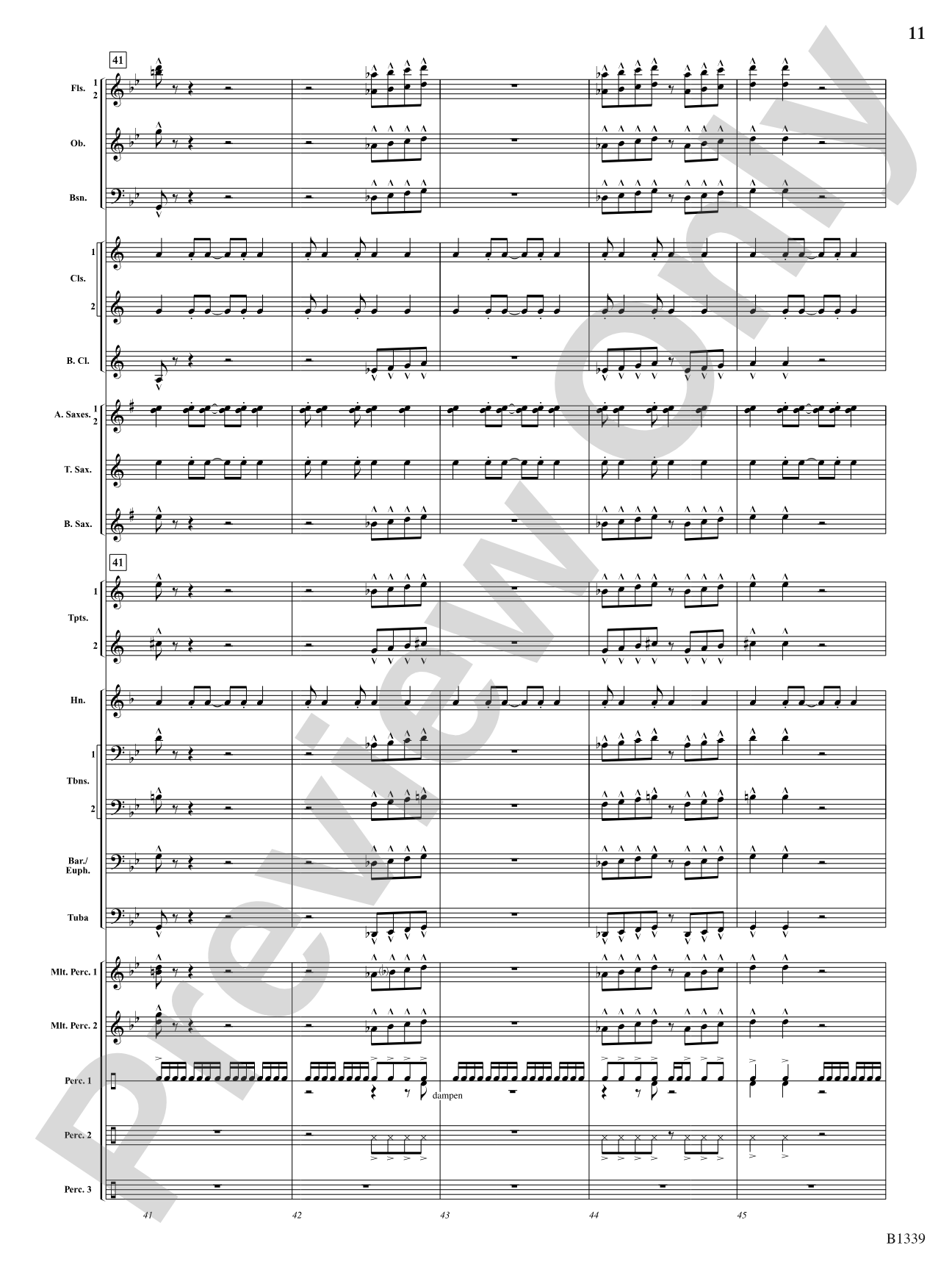 The Impossible Machine (Perpetual Motion): Concert Band Conductor Score & Parts