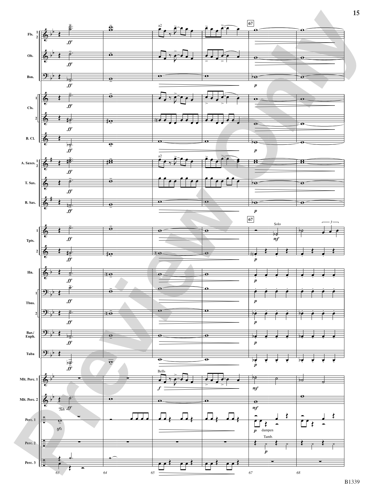 The Impossible Machine (Perpetual Motion): Concert Band Conductor Score & Parts