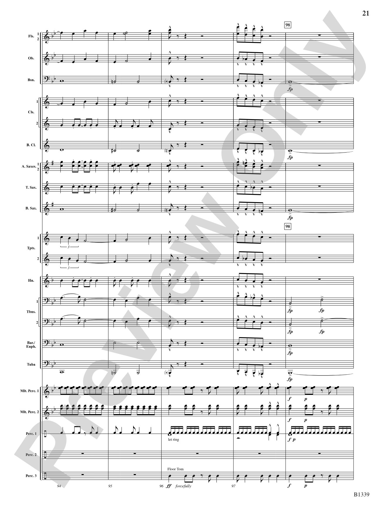 The Impossible Machine (Perpetual Motion): Concert Band Conductor Score & Parts