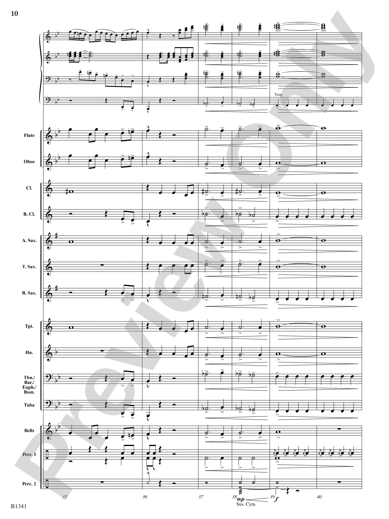 Winged Victory - Elementary Supplemental (A) (Beacons of Light): Concert Band Conductor Score & Parts