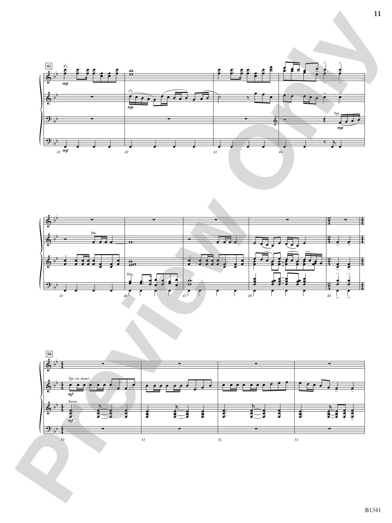 Winged Victory - Elementary Supplemental (A) (Beacons of Light): Concert Band Conductor Score & Parts