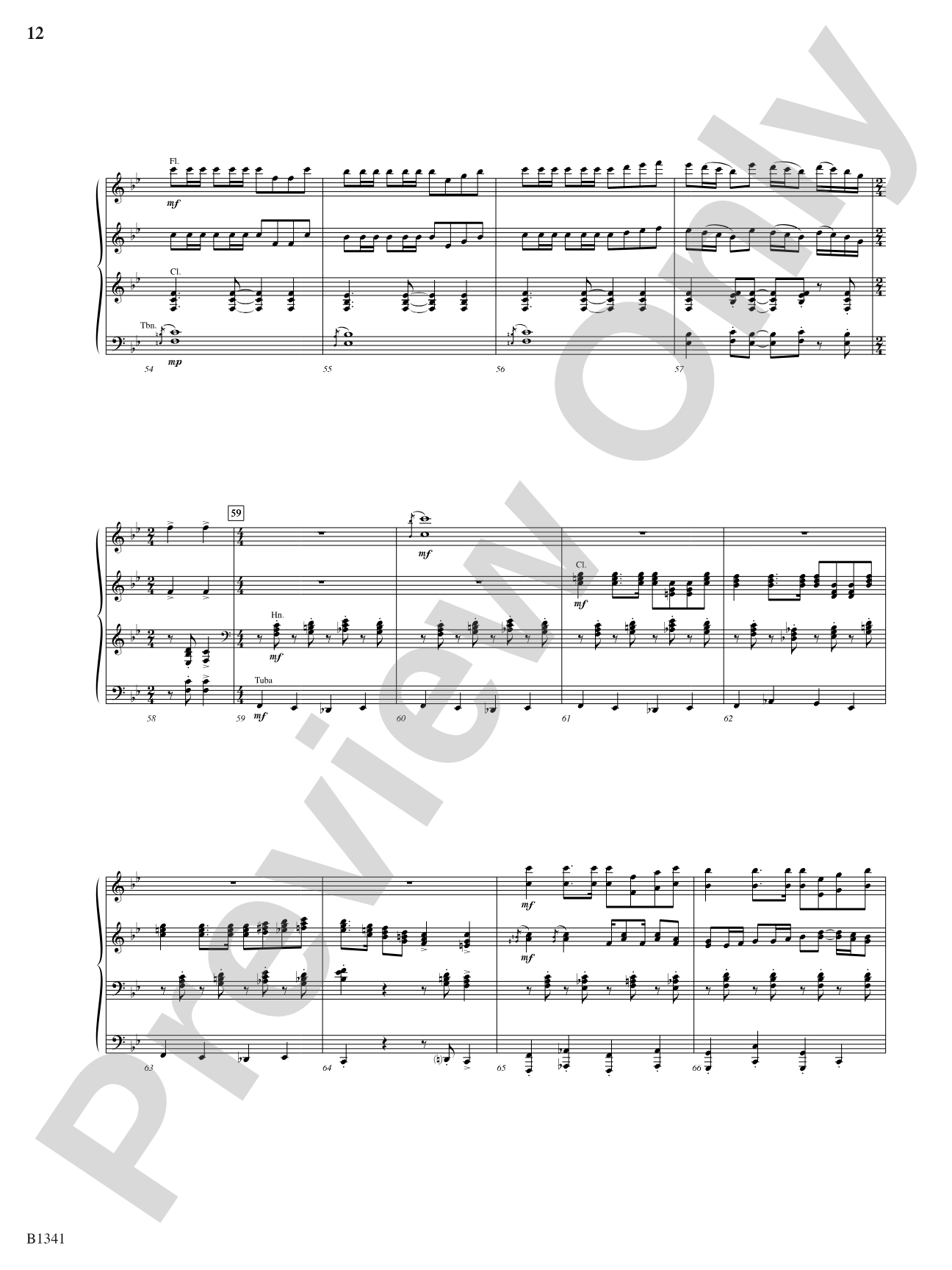 Winged Victory - Elementary Supplemental (A) (Beacons of Light): Concert Band Conductor Score & Parts