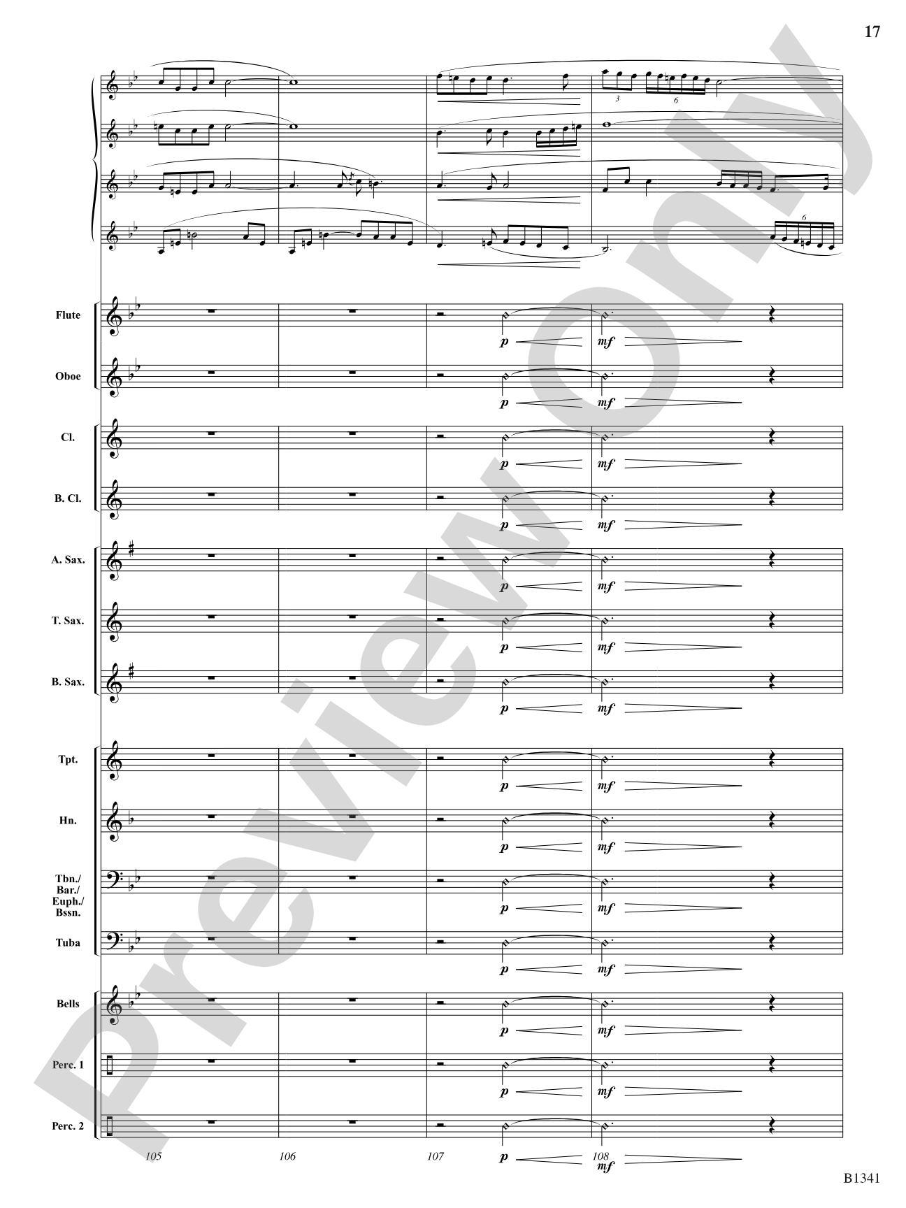 Winged Victory - Elementary Supplemental (A) (Beacons of Light): Concert Band Conductor Score & Parts