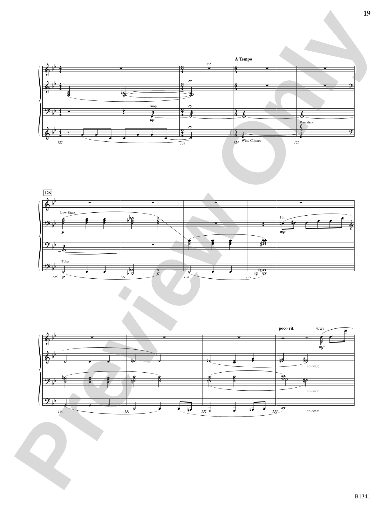 Winged Victory - Elementary Supplemental (A) (Beacons of Light): Concert Band Conductor Score & Parts