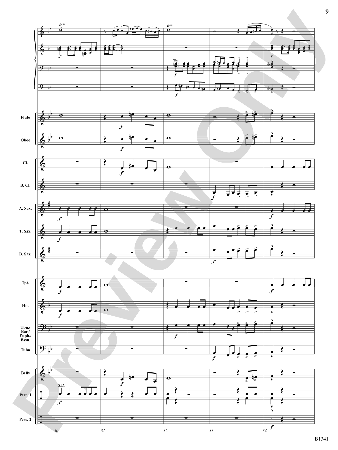 Winged Victory - Elementary Supplemental (A) (Beacons of Light): Concert Band Conductor Score & Parts