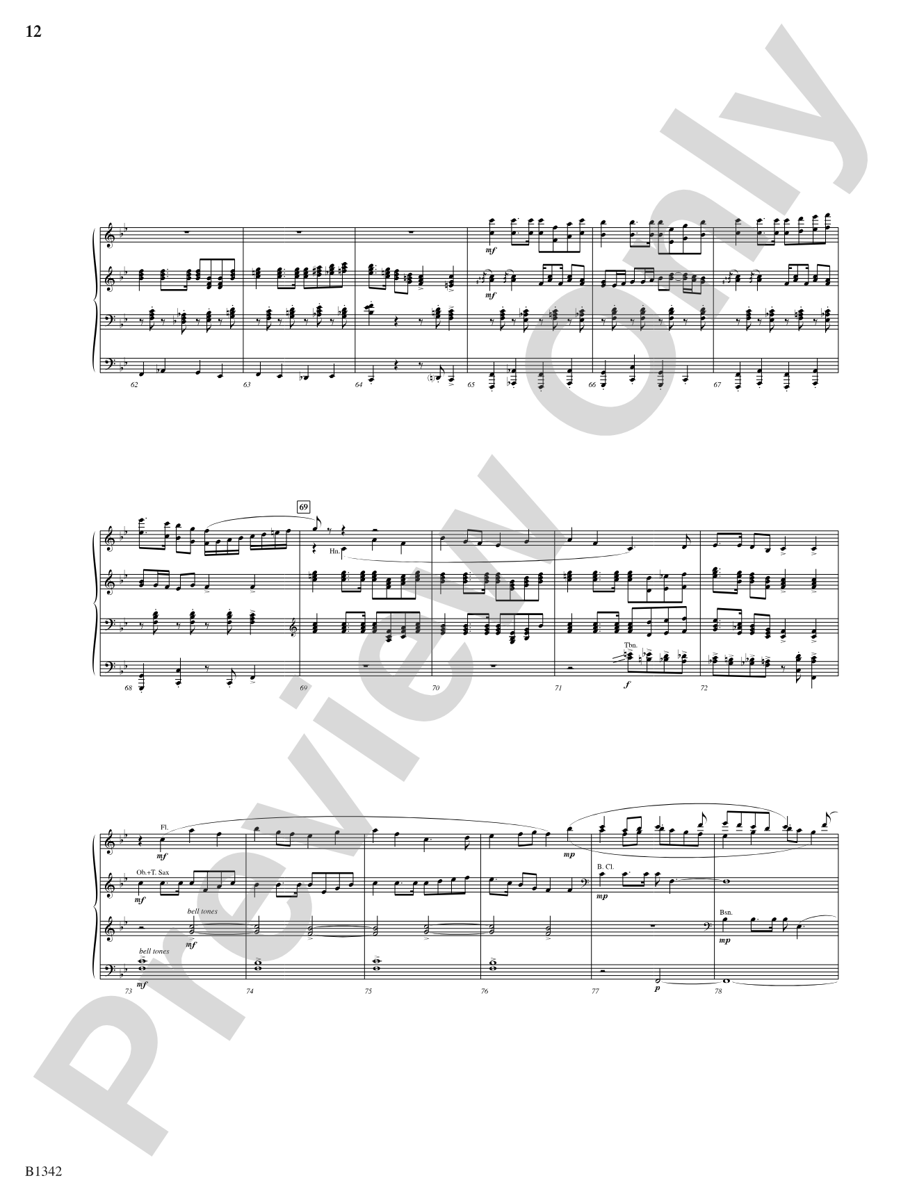 Winged Victory - Intermediate Supplemental Set (B) (Beacons of Light): Concert Band Conductor Score & Parts