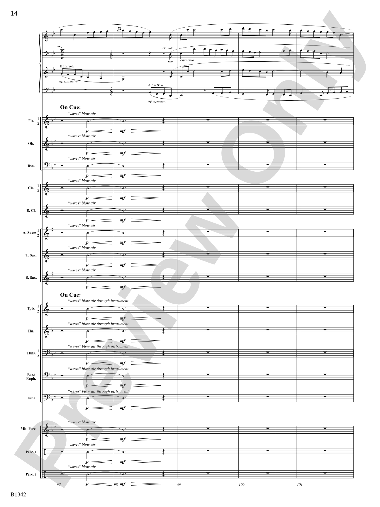 Winged Victory - Intermediate Supplemental Set (B) (Beacons of Light): Concert Band Conductor Score & Parts