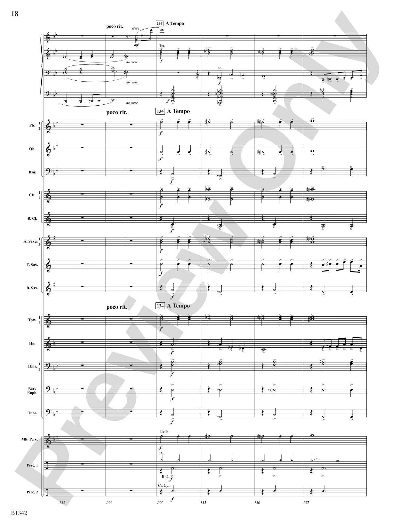 Winged Victory - Intermediate Supplemental Set (B) (Beacons of Light): Concert Band Conductor Score & Parts
