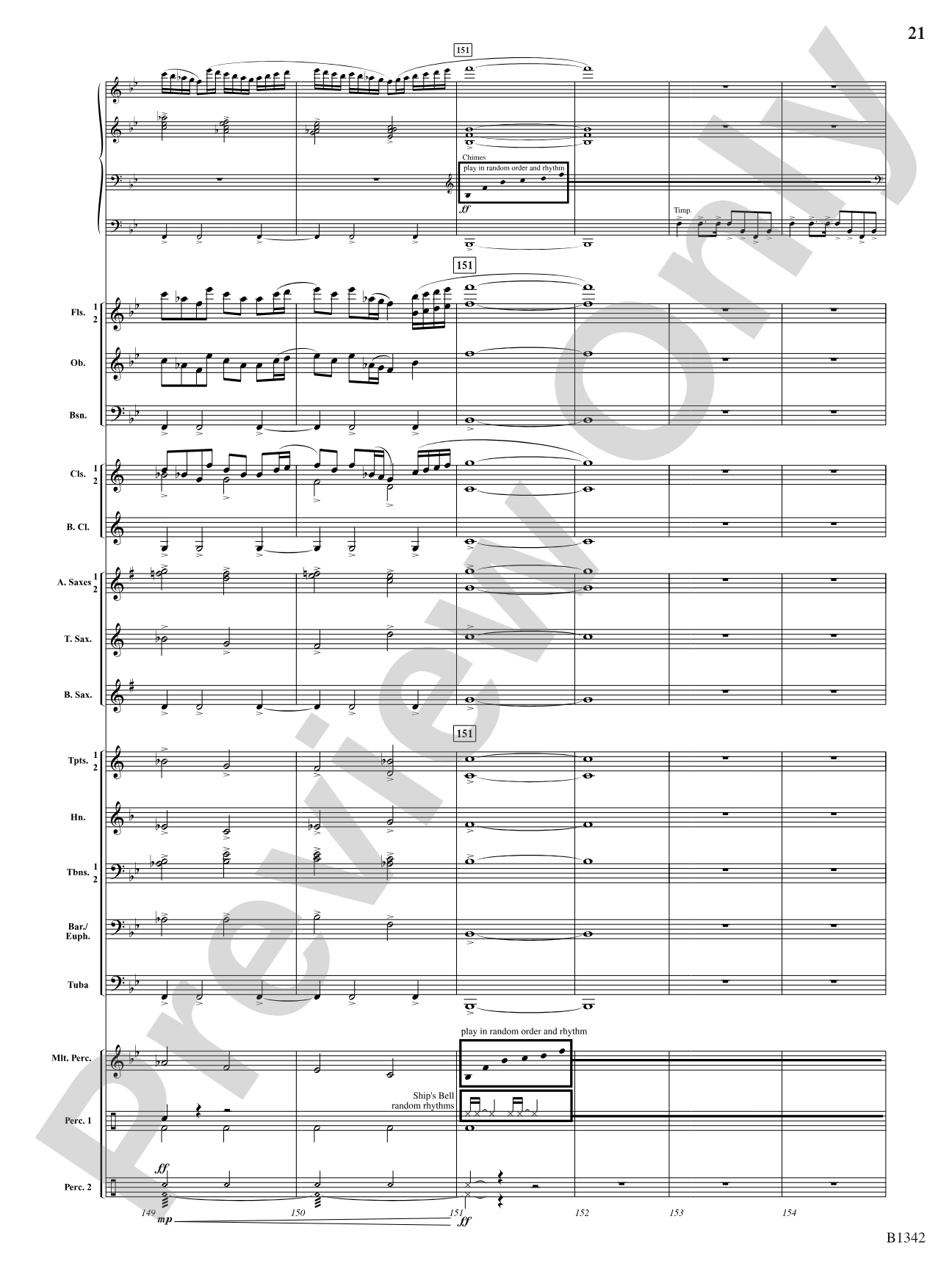 Winged Victory - Intermediate Supplemental Set (B) (Beacons of Light): Concert Band Conductor Score & Parts