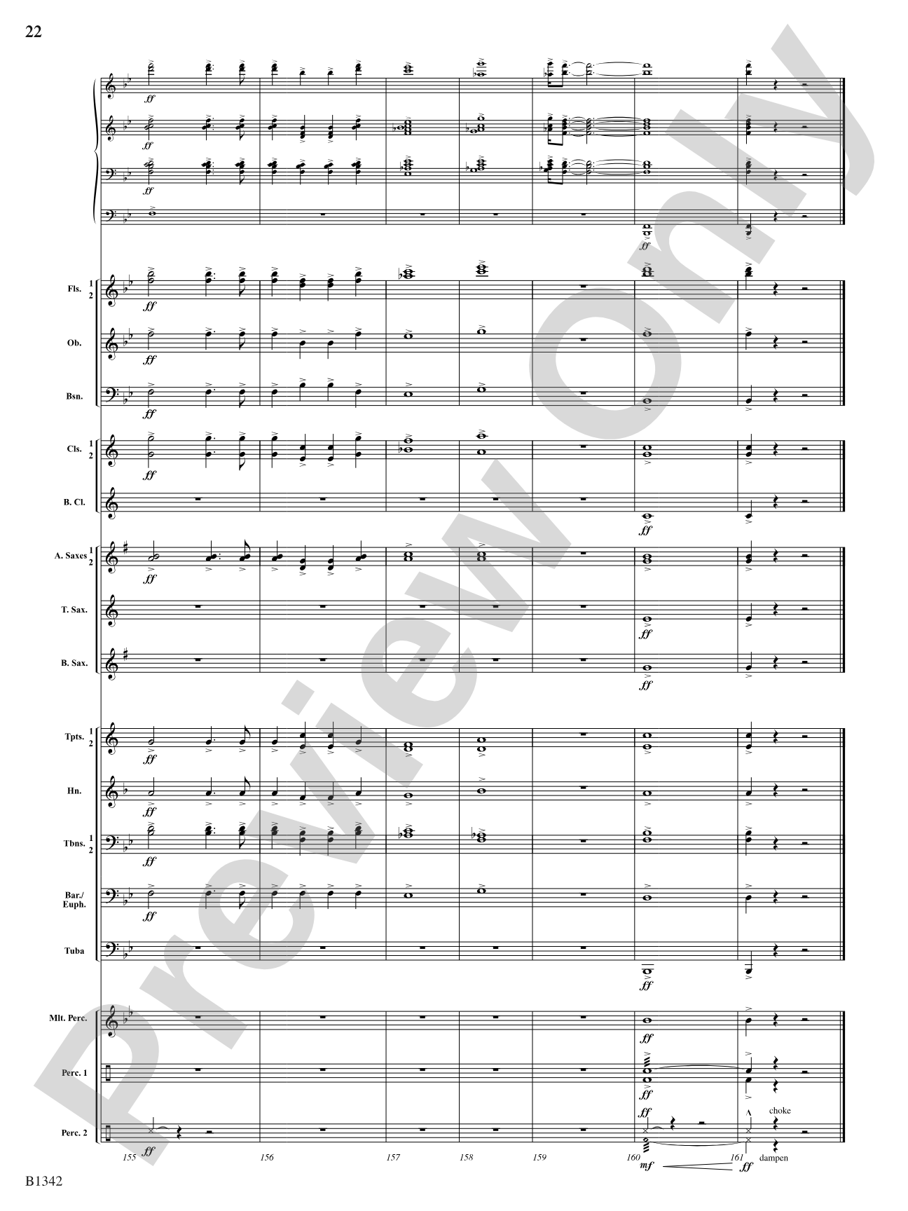 Winged Victory - Intermediate Supplemental Set (B) (Beacons of Light): Concert Band Conductor Score & Parts