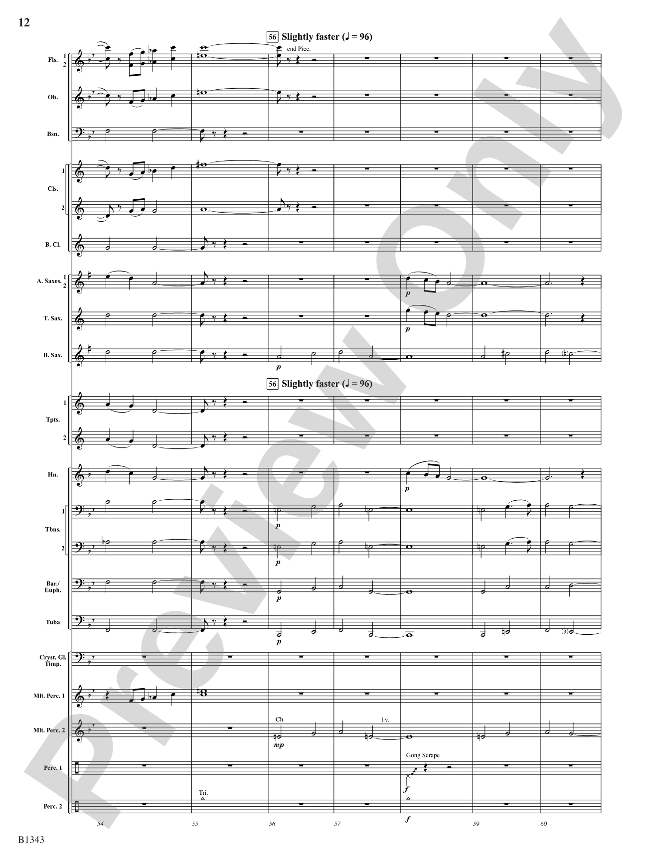 Epiphany: Concert Band Conductor Score & Parts