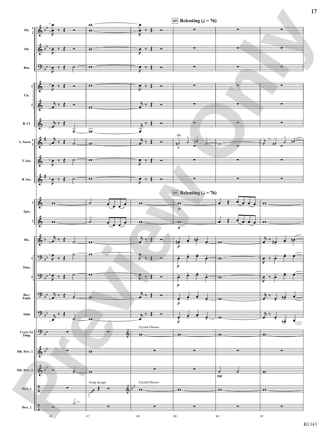 Epiphany: Concert Band Conductor Score & Parts