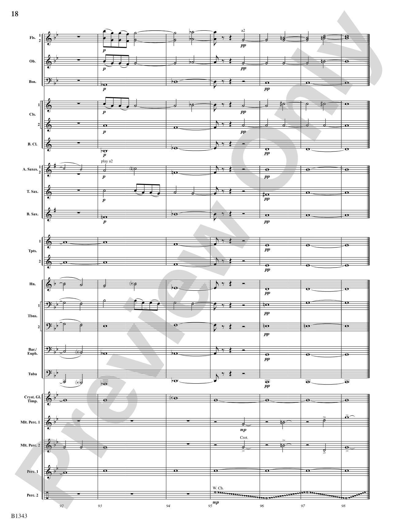 Epiphany: Concert Band Conductor Score & Parts