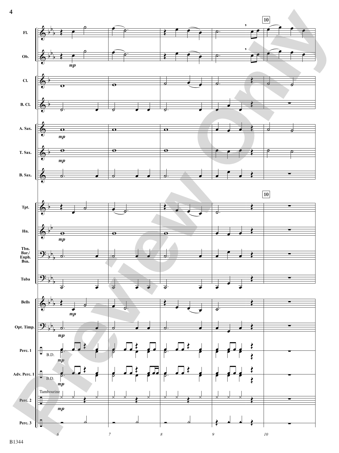 Quest of the Black Knight: Concert Band Conductor Score & Parts