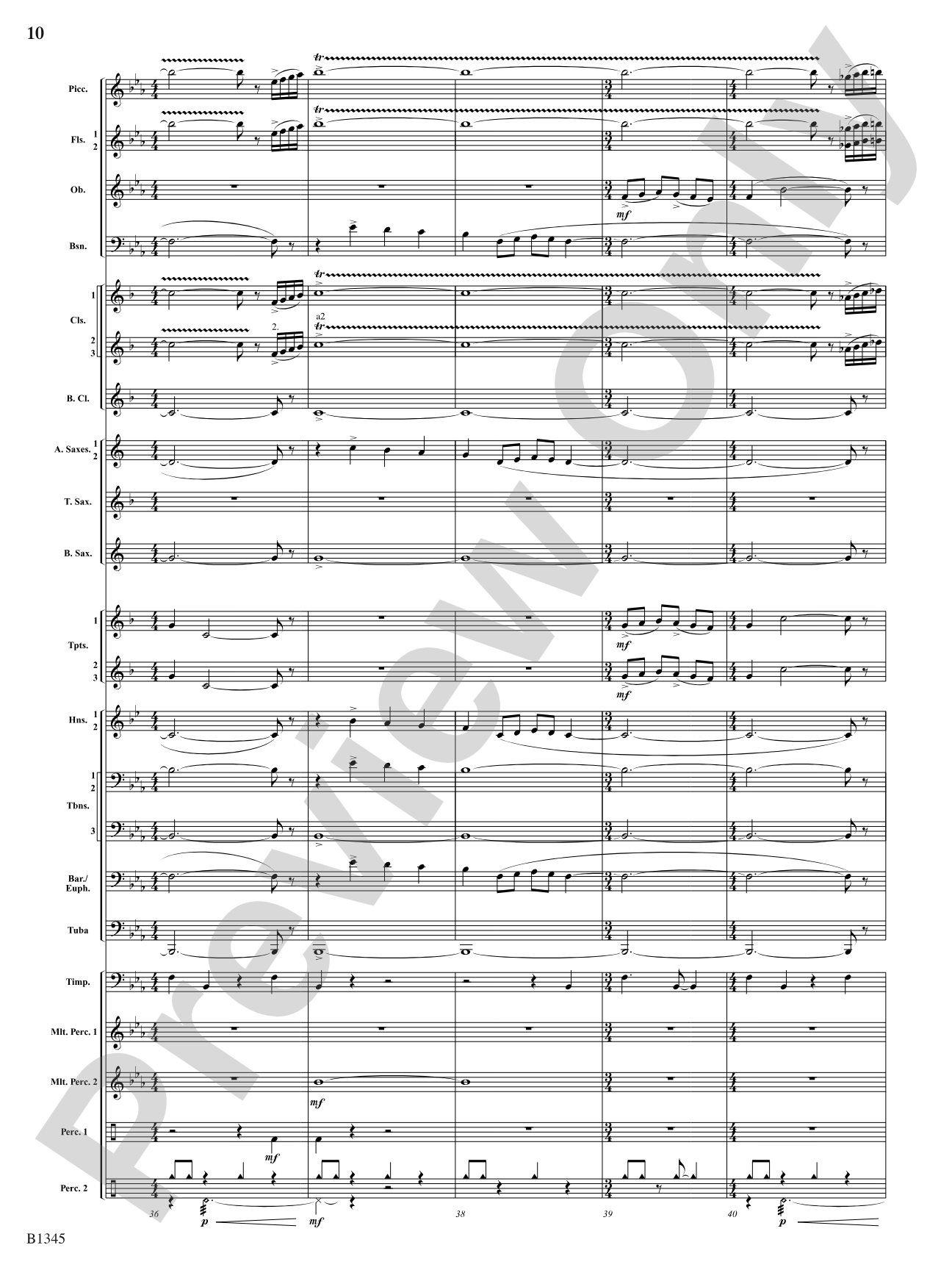 Fanfare and Jubilation: Concert Band Conductor Score & Parts