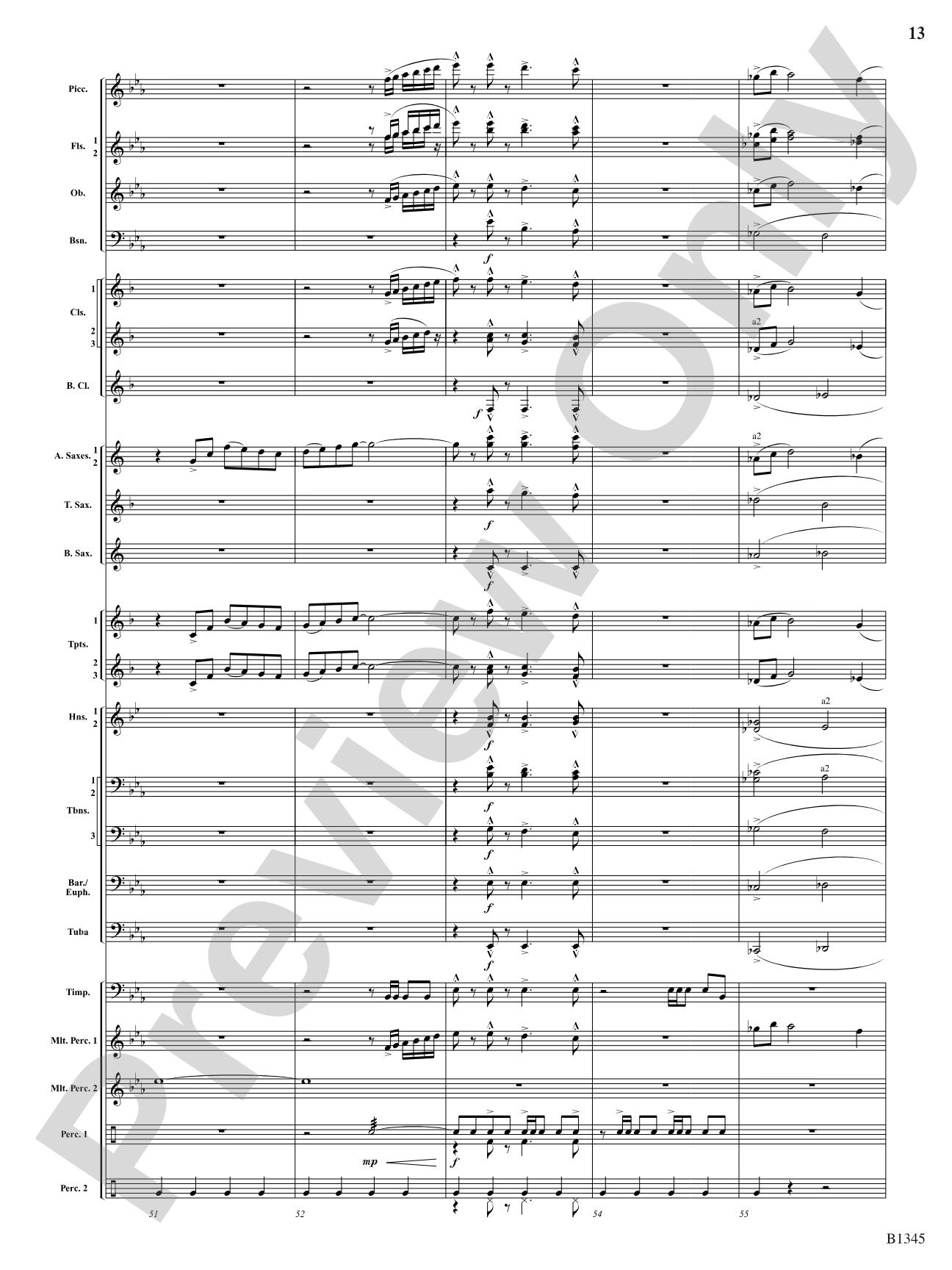 Fanfare and Jubilation: Concert Band Conductor Score & Parts
