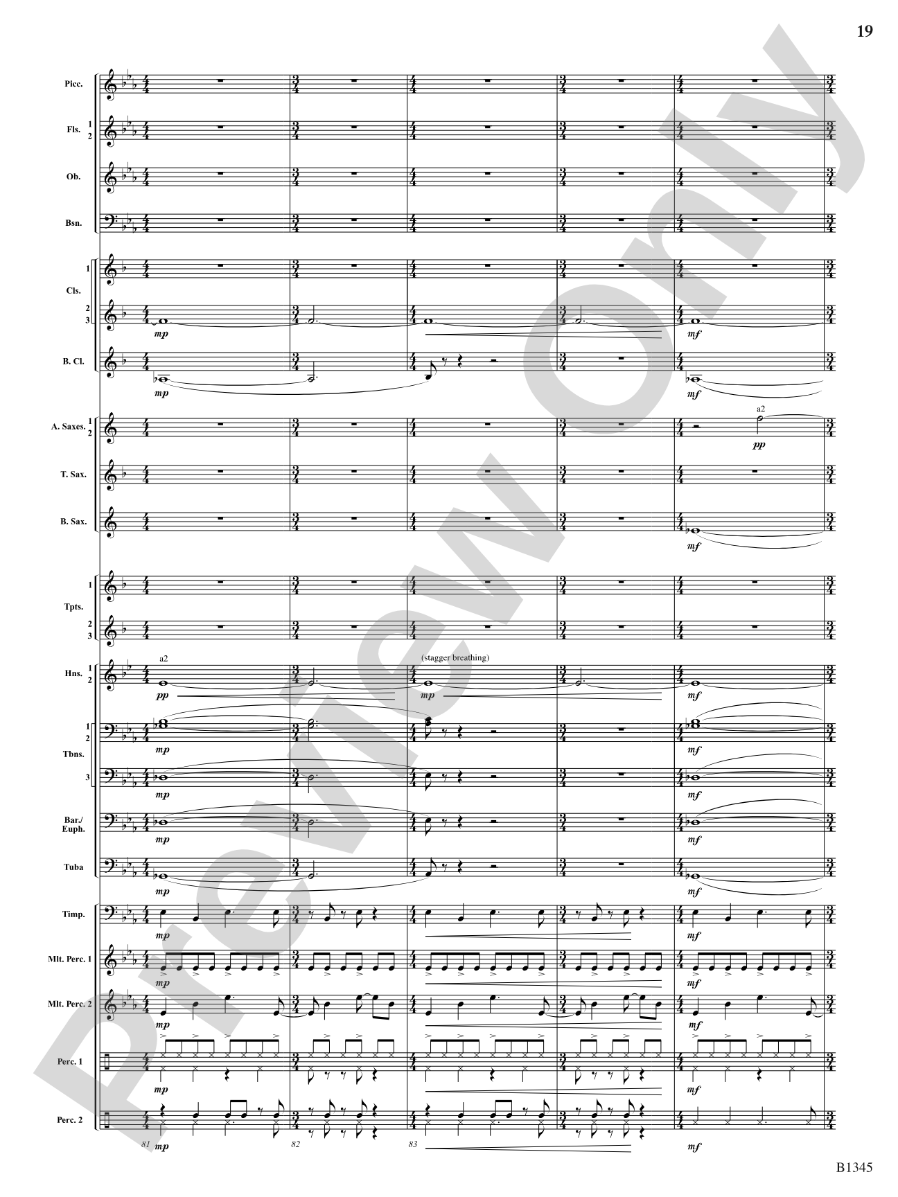 Fanfare and Jubilation: Concert Band Conductor Score & Parts