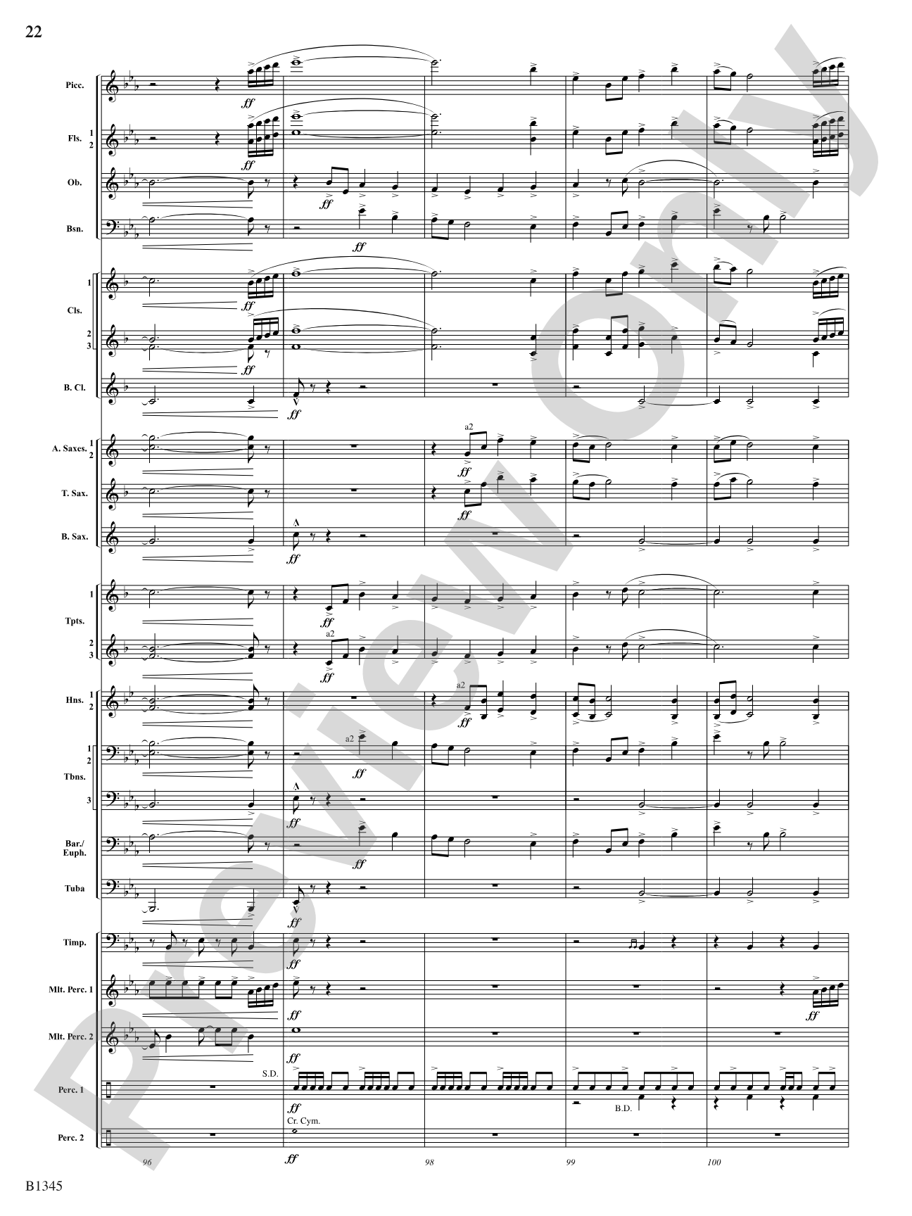Fanfare and Jubilation: Concert Band Conductor Score & Parts