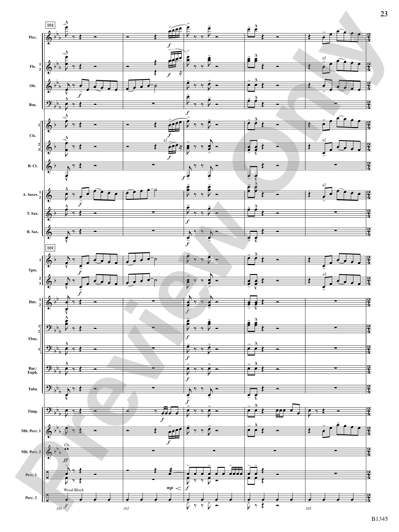 Fanfare and Jubilation: Concert Band Conductor Score & Parts