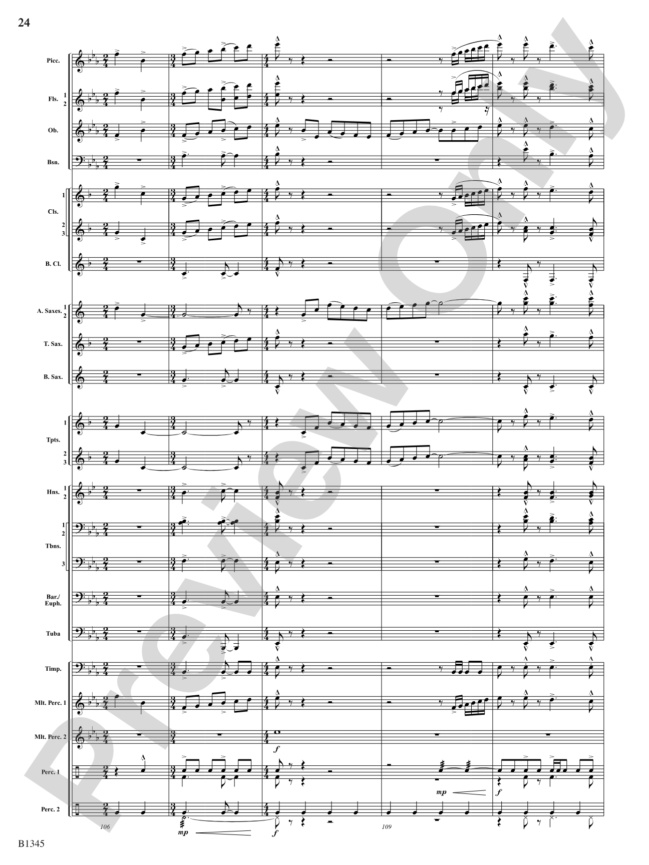 Fanfare and Jubilation: Concert Band Conductor Score & Parts
