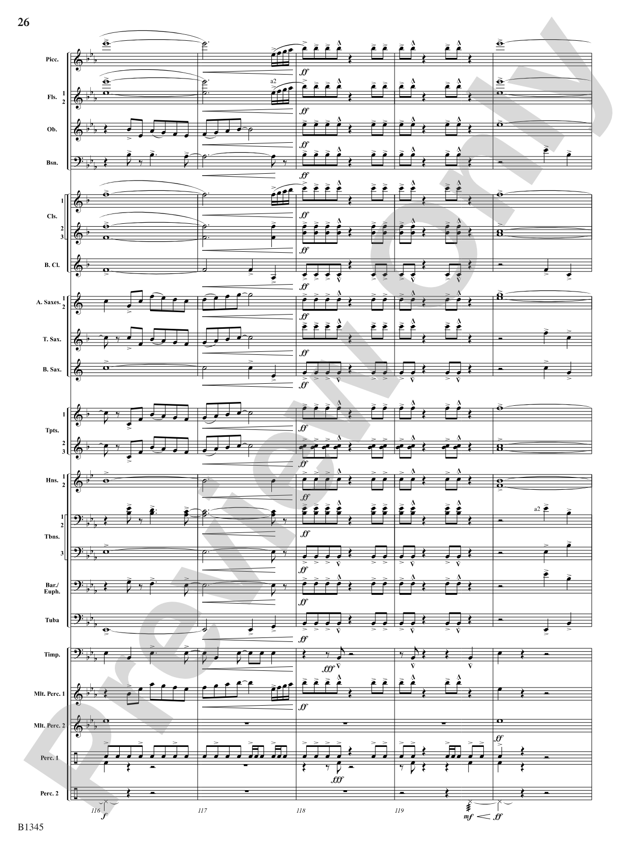 Fanfare and Jubilation: Concert Band Conductor Score & Parts