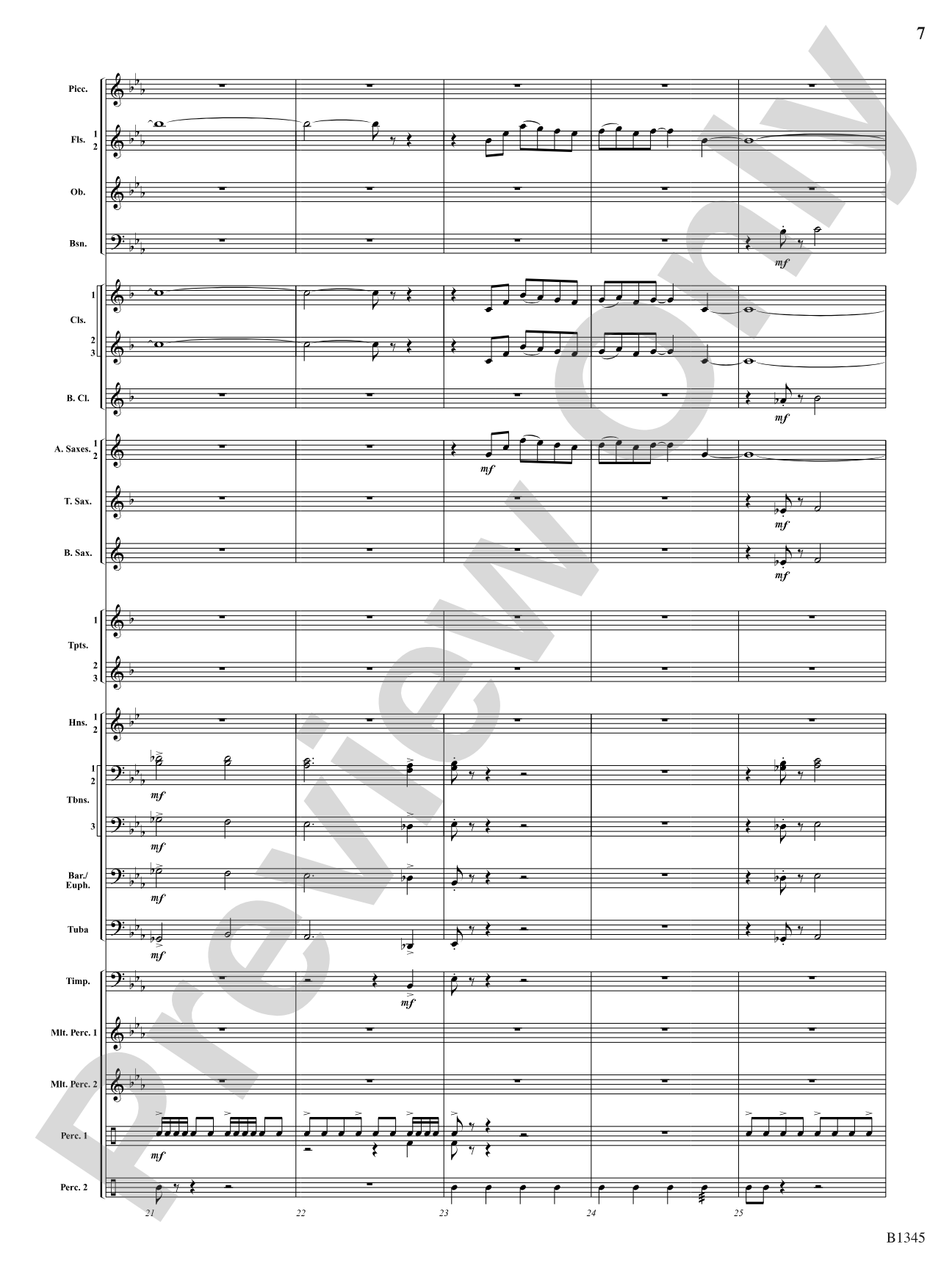 Fanfare and Jubilation: Concert Band Conductor Score & Parts