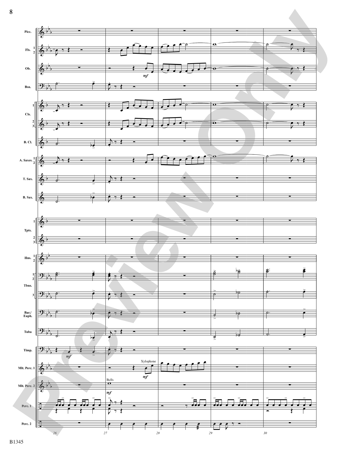 Fanfare and Jubilation: Concert Band Conductor Score & Parts