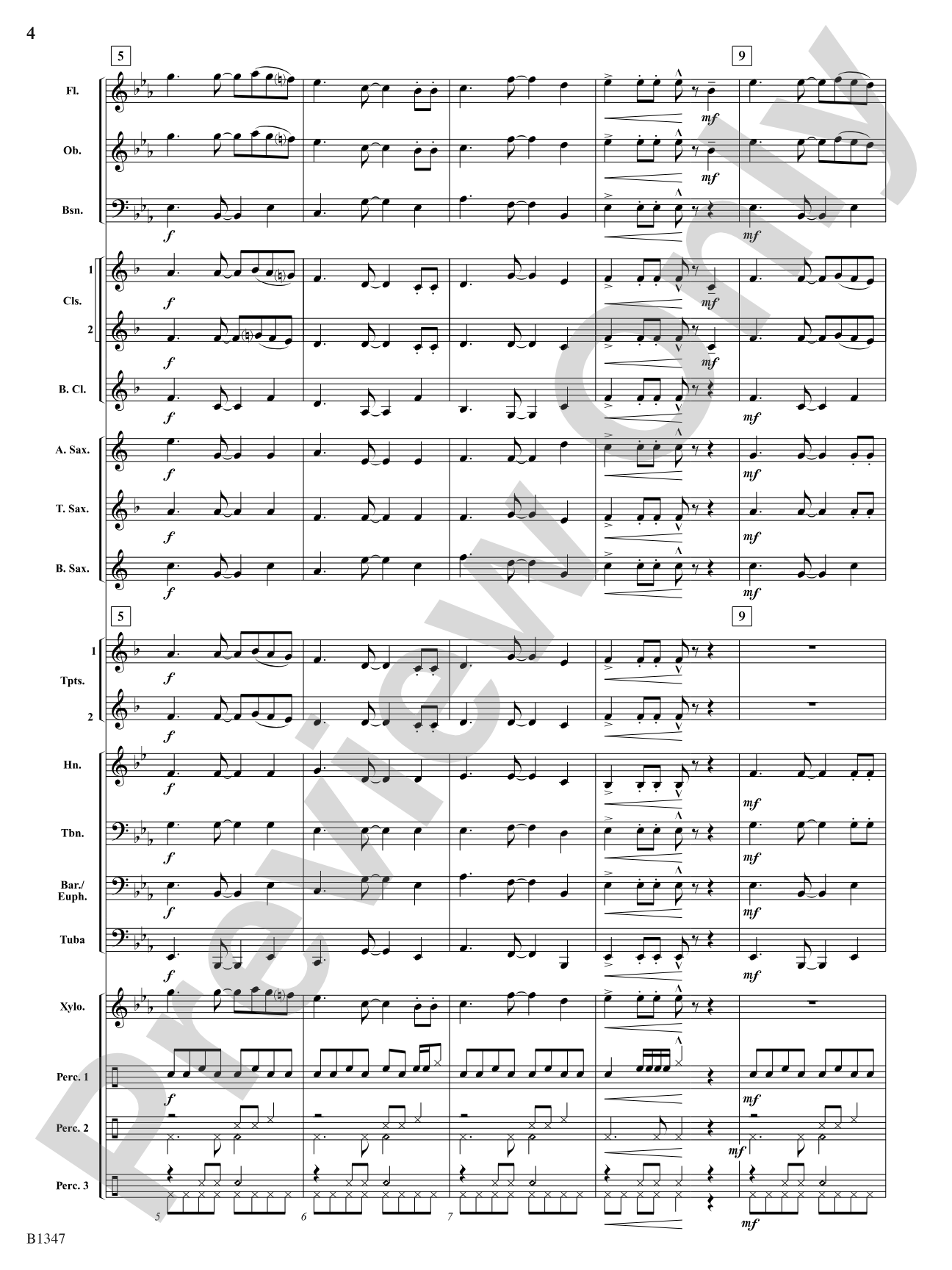 Santa's Fiesta!: Concert Band Conductor Score & Parts