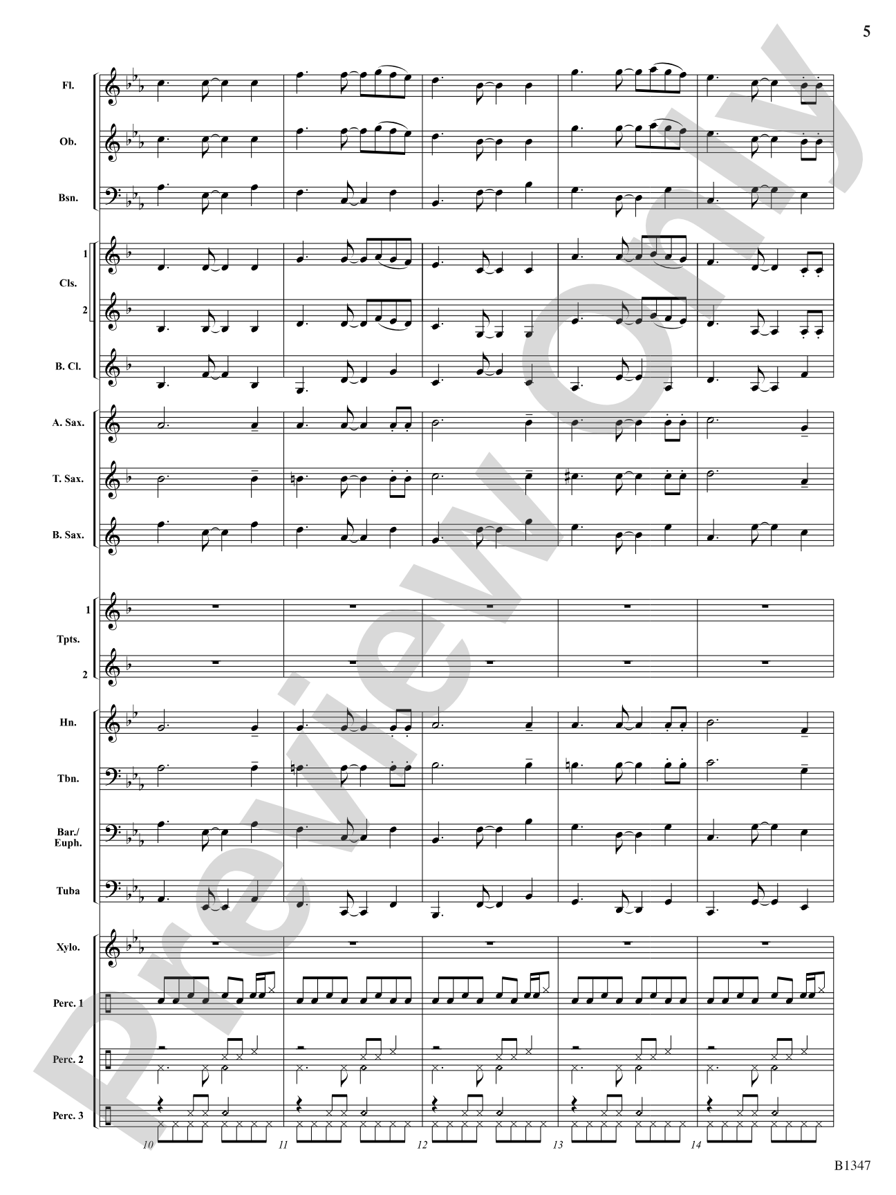 Santa's Fiesta!: Concert Band Conductor Score & Parts