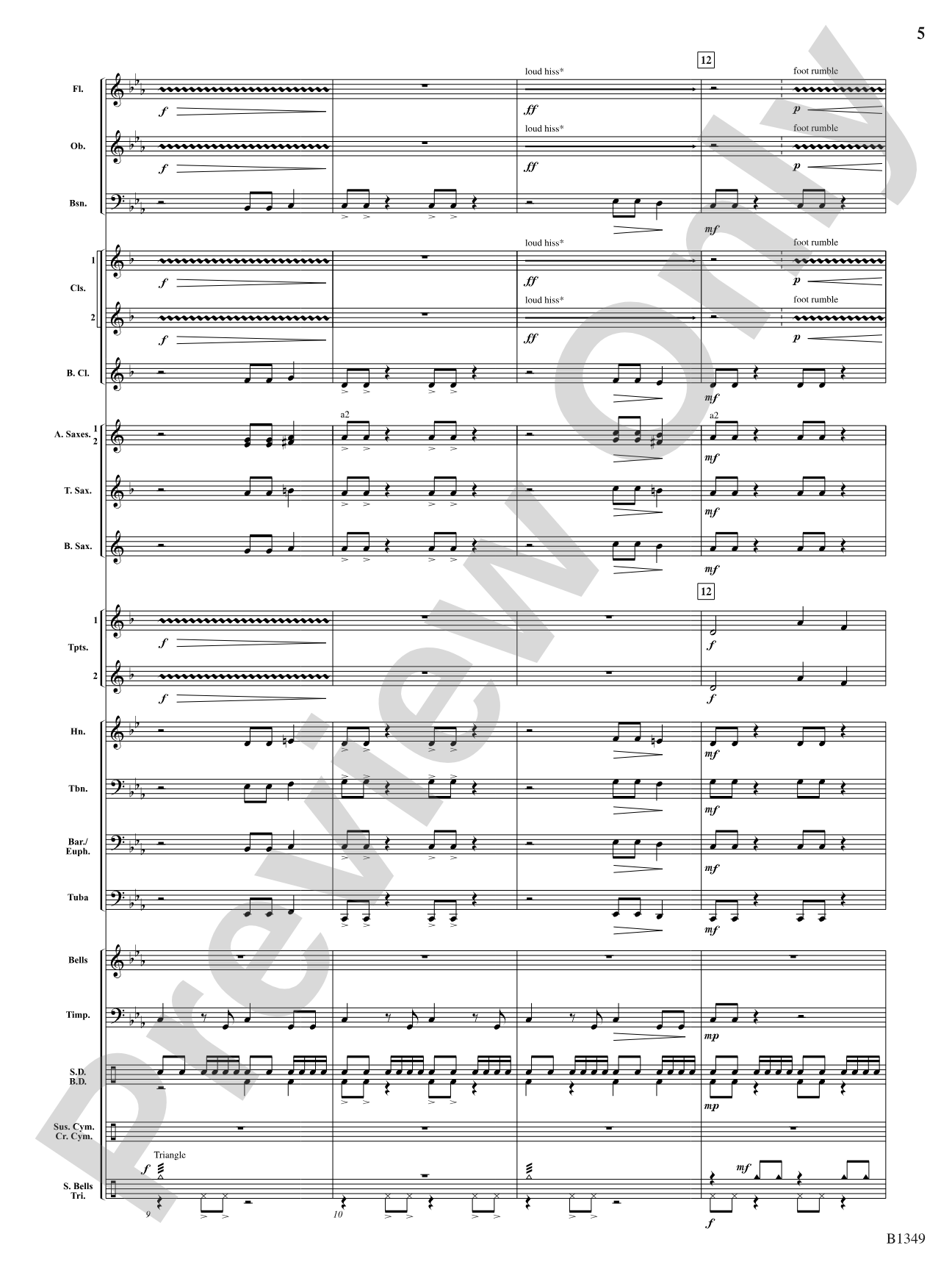 Carpathia: Concert Band Conductor Score & Parts