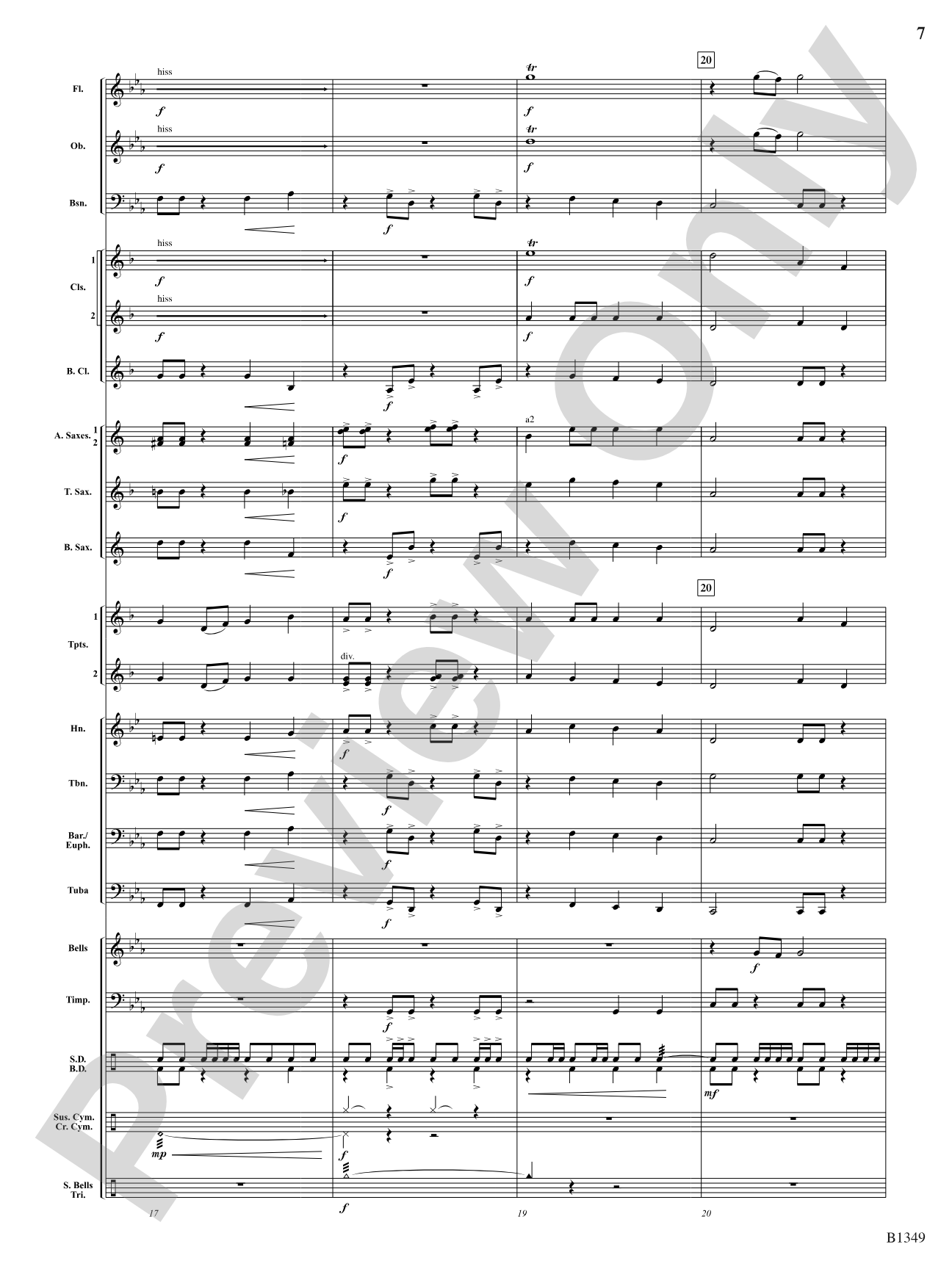 Carpathia: Concert Band Conductor Score & Parts
