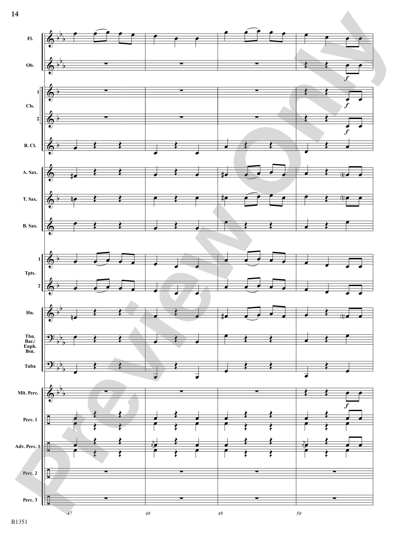 A Canterbury Christmas: Concert Band Conductor Score & Parts