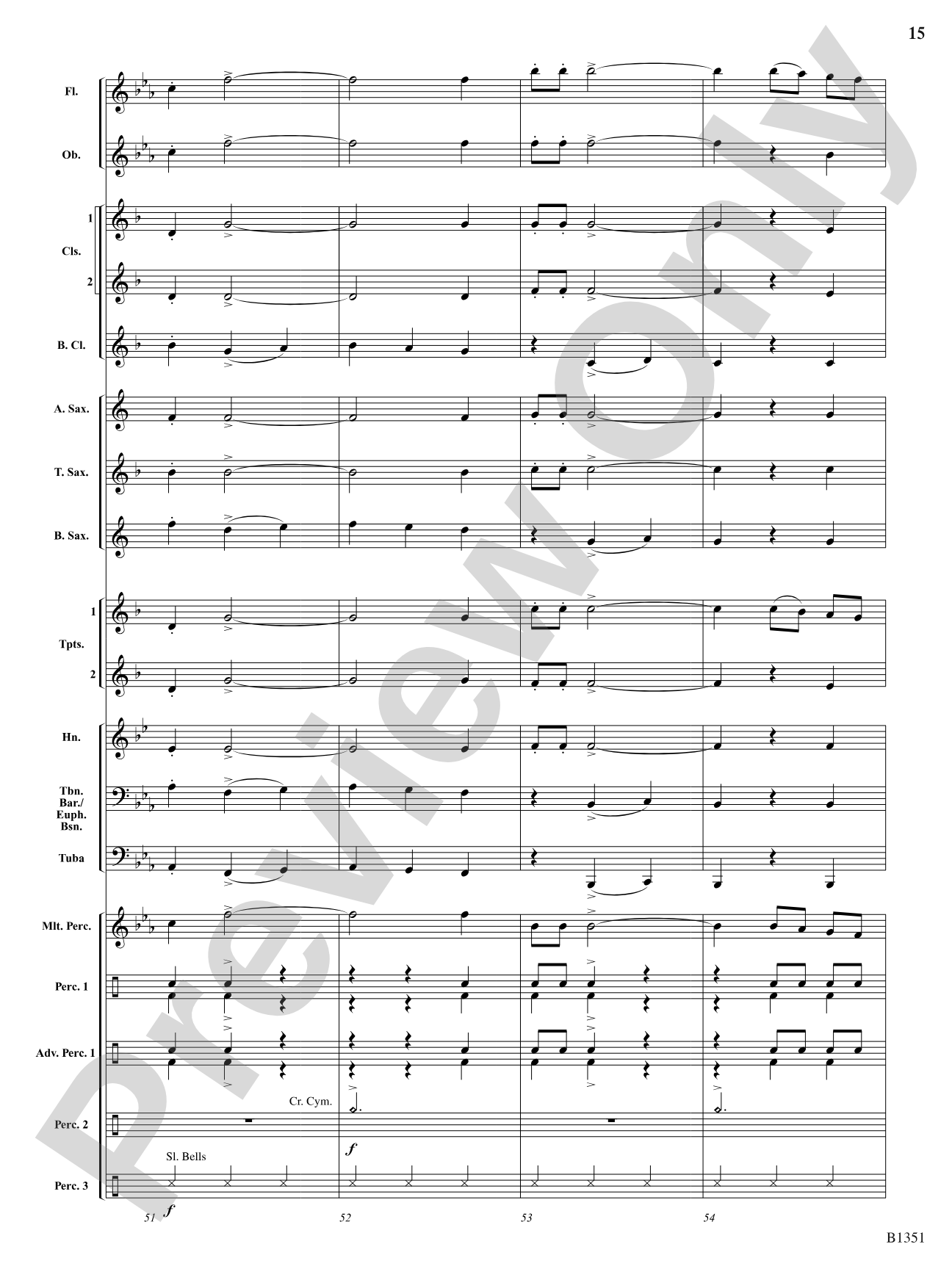 A Canterbury Christmas: Concert Band Conductor Score & Parts