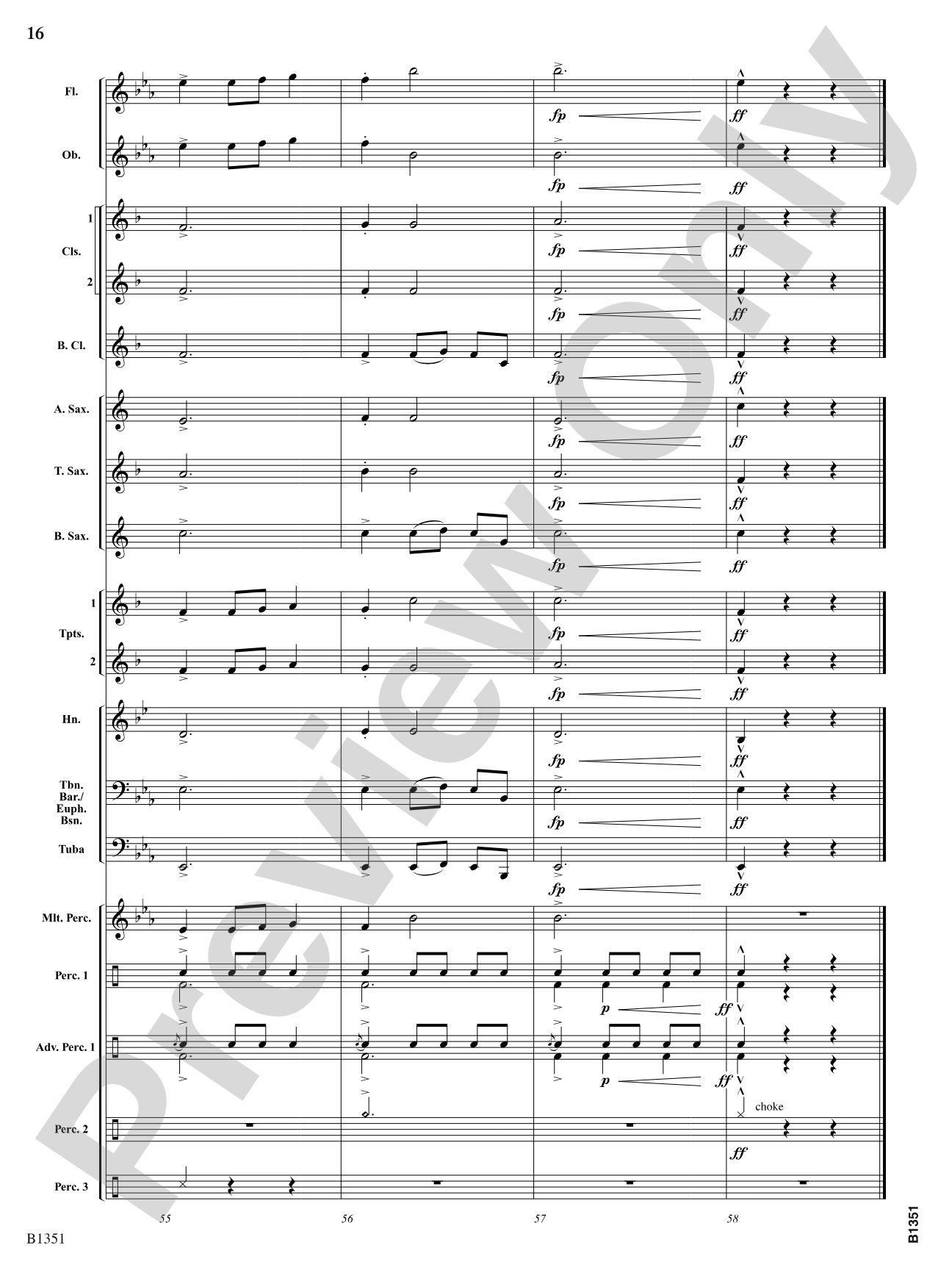 A Canterbury Christmas: Concert Band Conductor Score & Parts