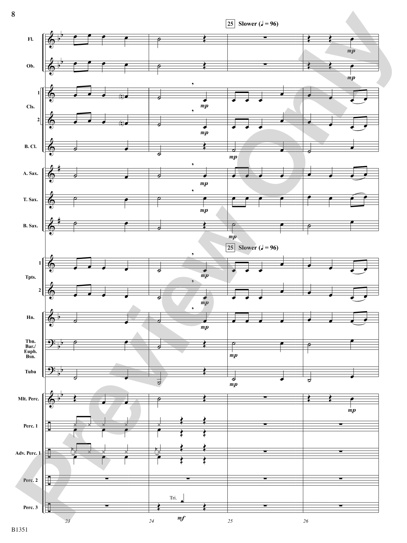 A Canterbury Christmas: Concert Band Conductor Score & Parts
