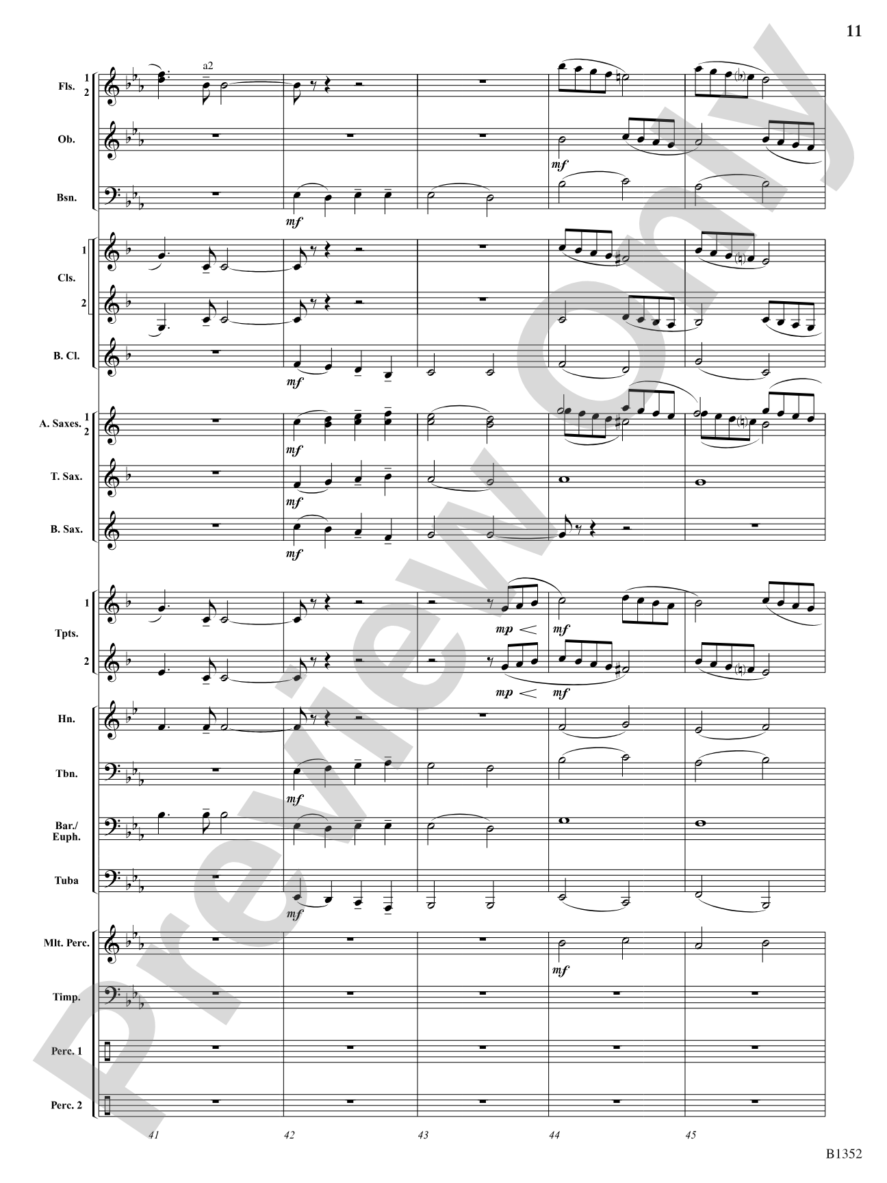 A Christmas Montage: Concert Band Conductor Score & Parts