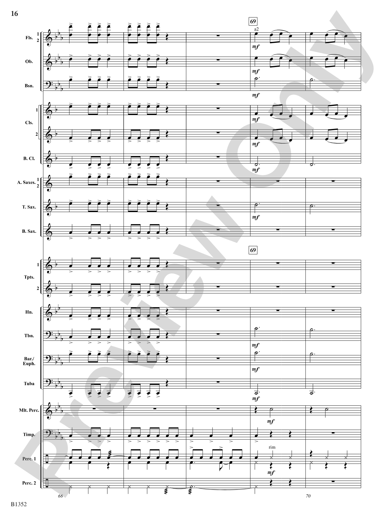 A Christmas Montage: Concert Band Conductor Score & Parts