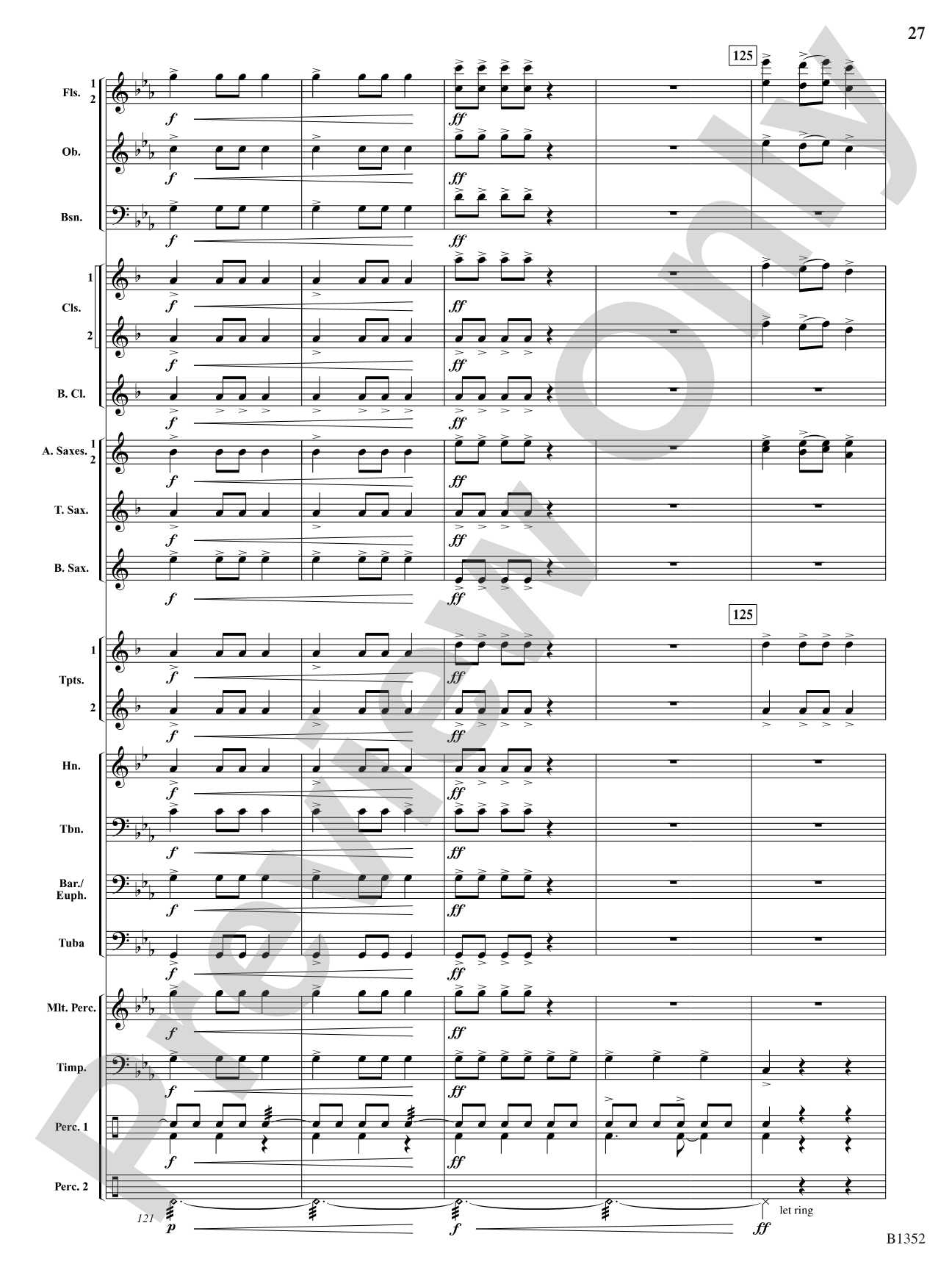 A Christmas Montage: Concert Band Conductor Score & Parts