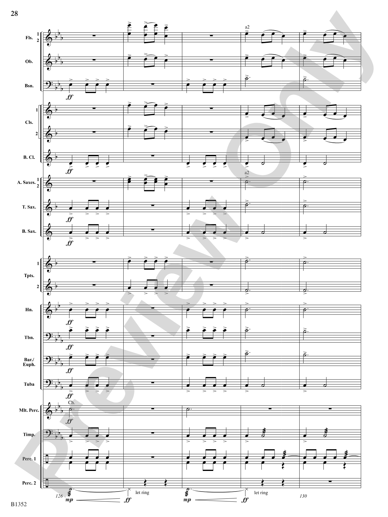 A Christmas Montage: Concert Band Conductor Score & Parts