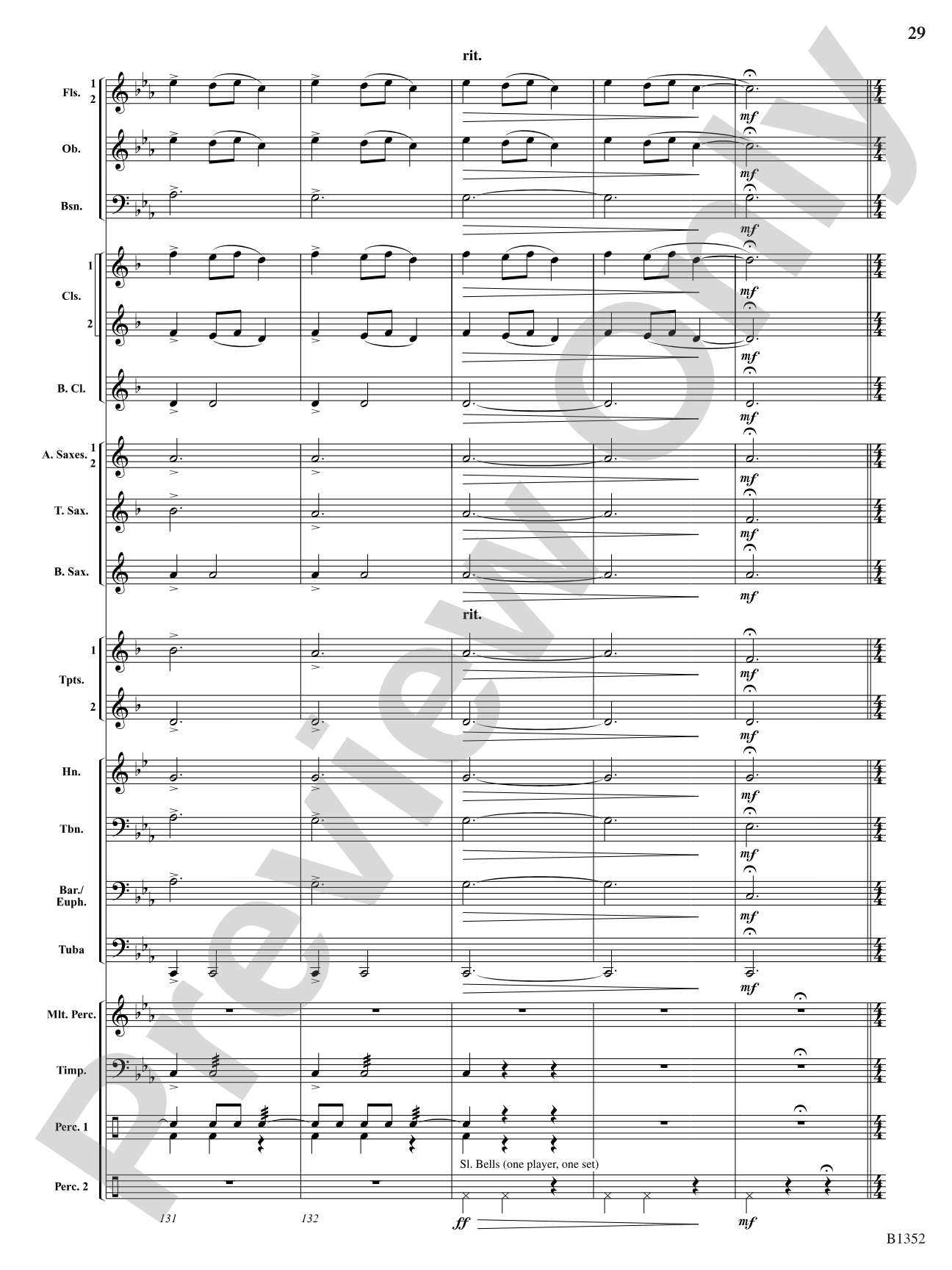 A Christmas Montage: Concert Band Conductor Score & Parts