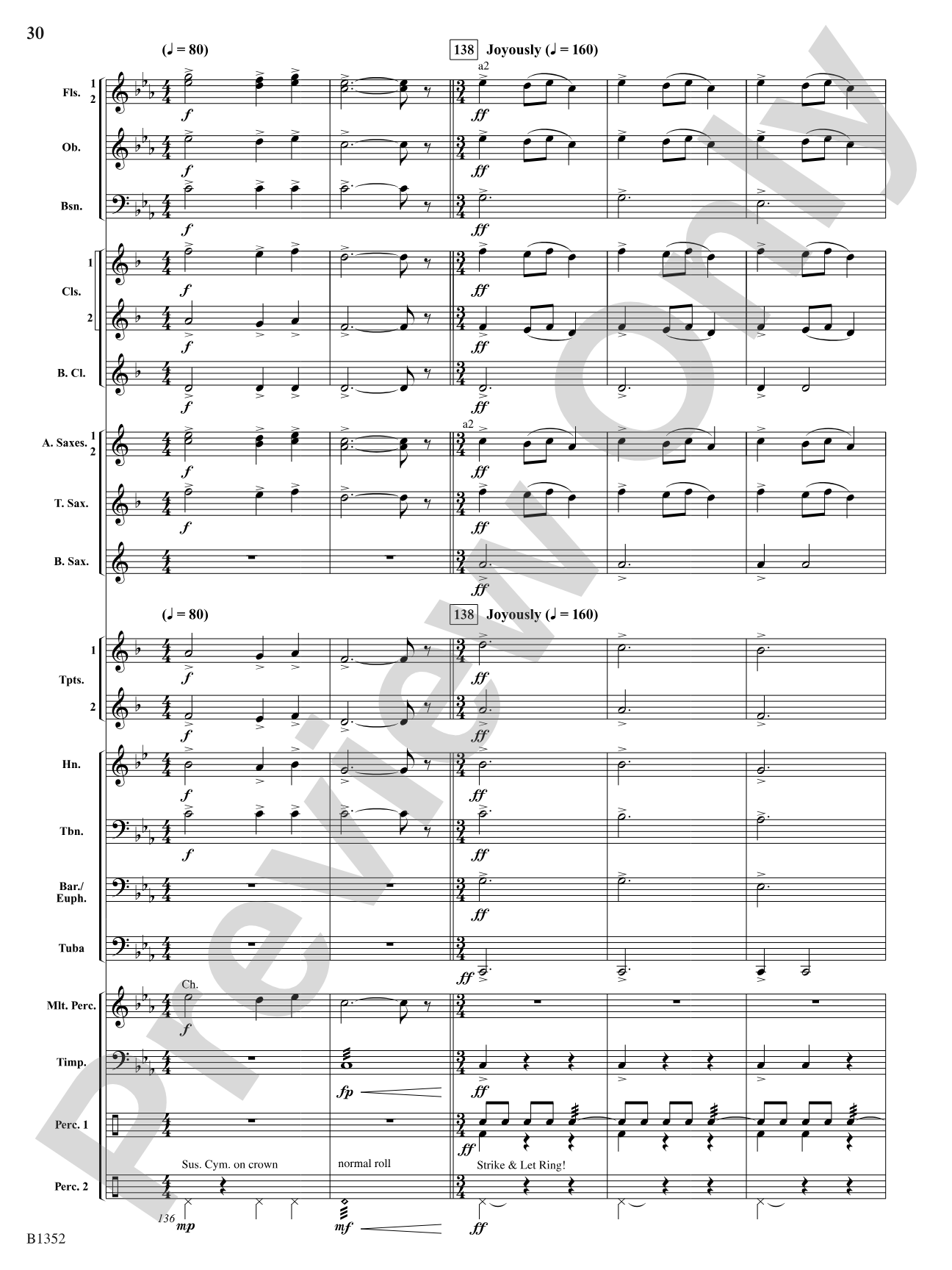 A Christmas Montage: Concert Band Conductor Score & Parts