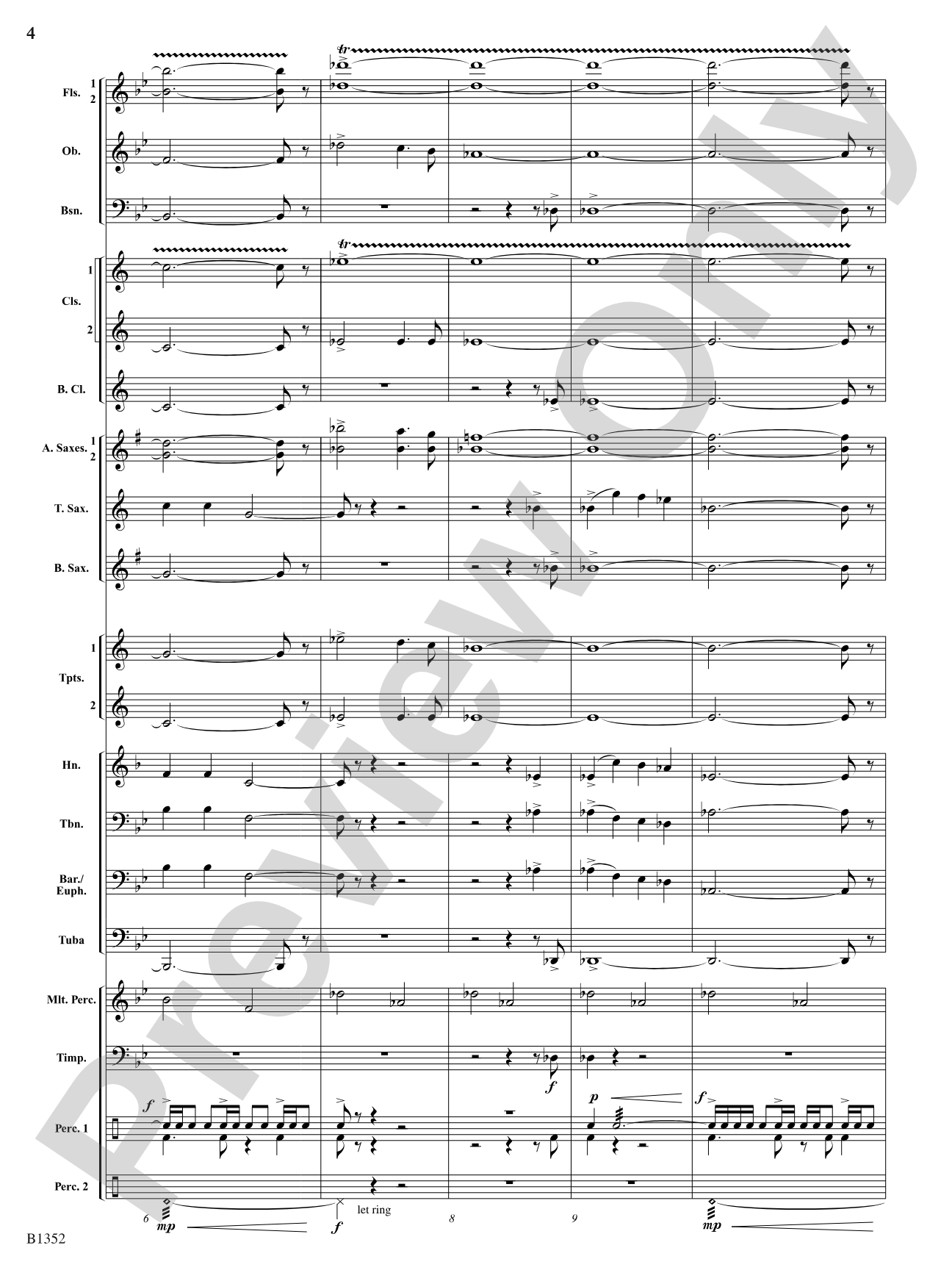 A Christmas Montage: Concert Band Conductor Score & Parts