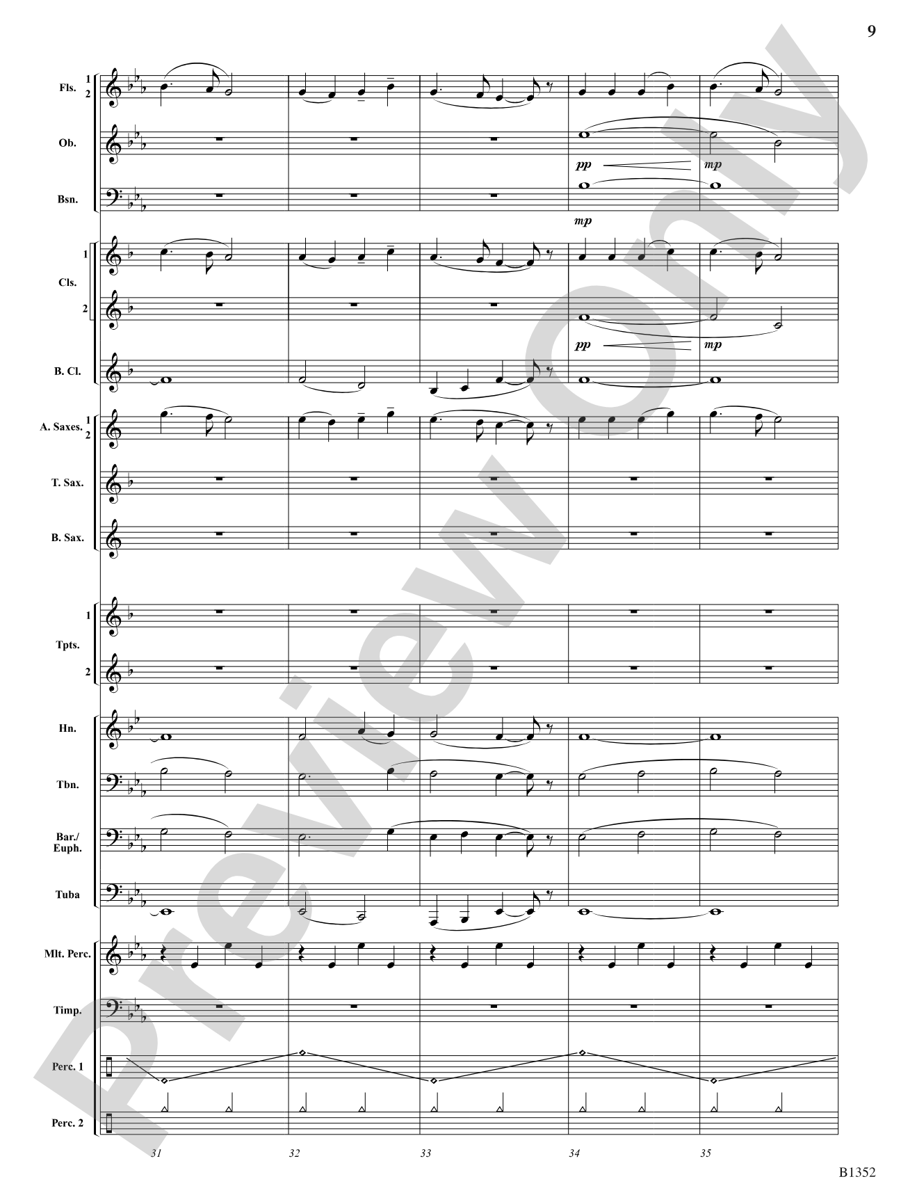 A Christmas Montage: Concert Band Conductor Score & Parts