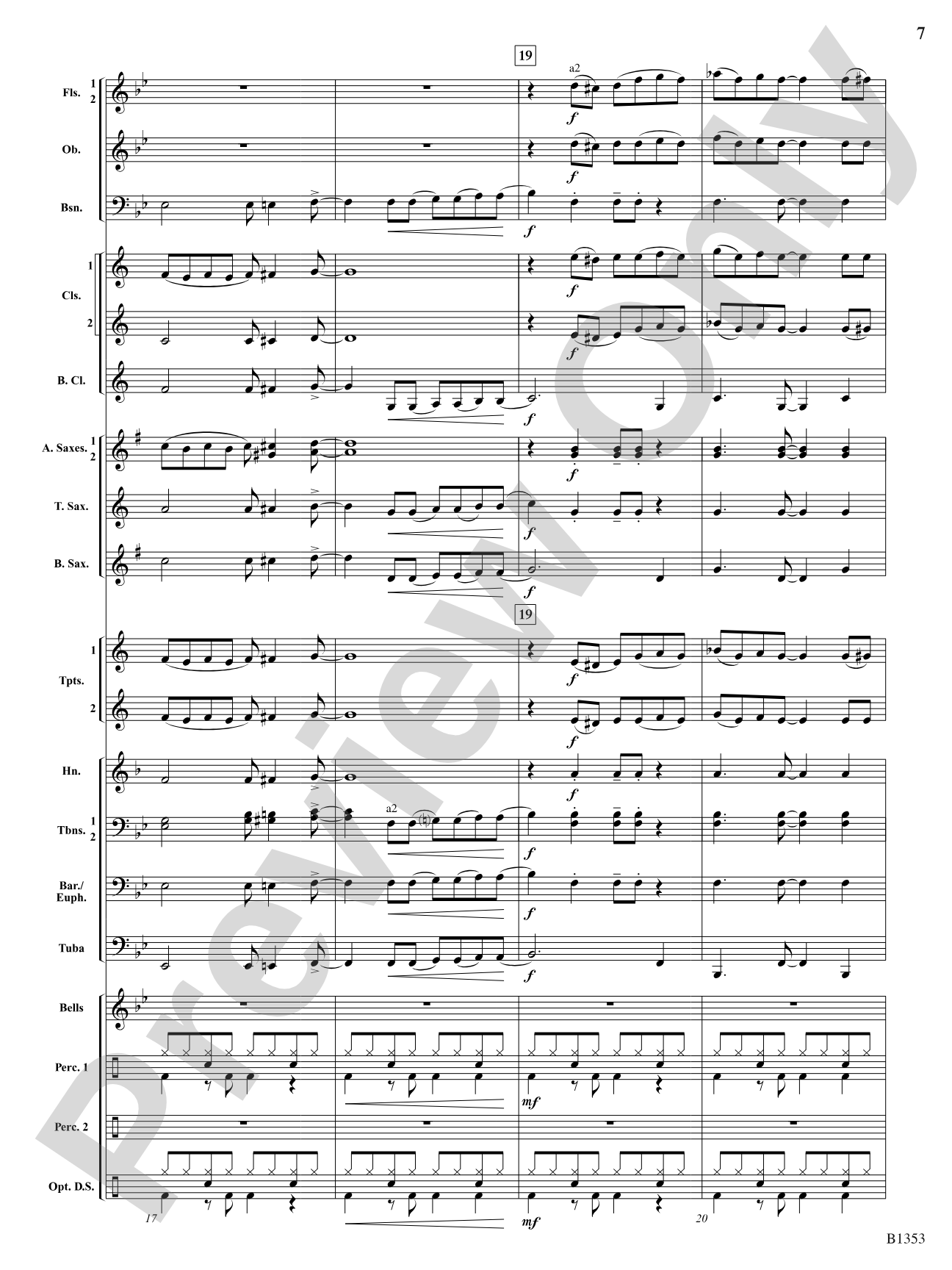 Cruisin': Concert Band Conductor Score & Parts